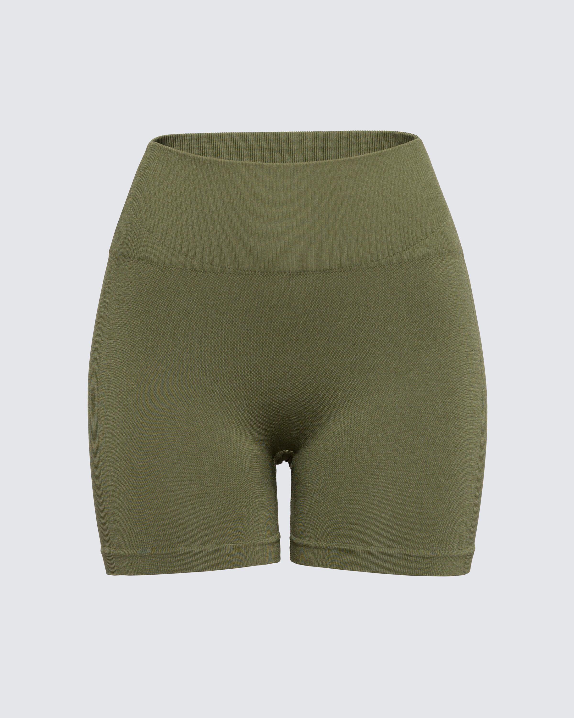 Seamless 5" Bike Short - Olive
