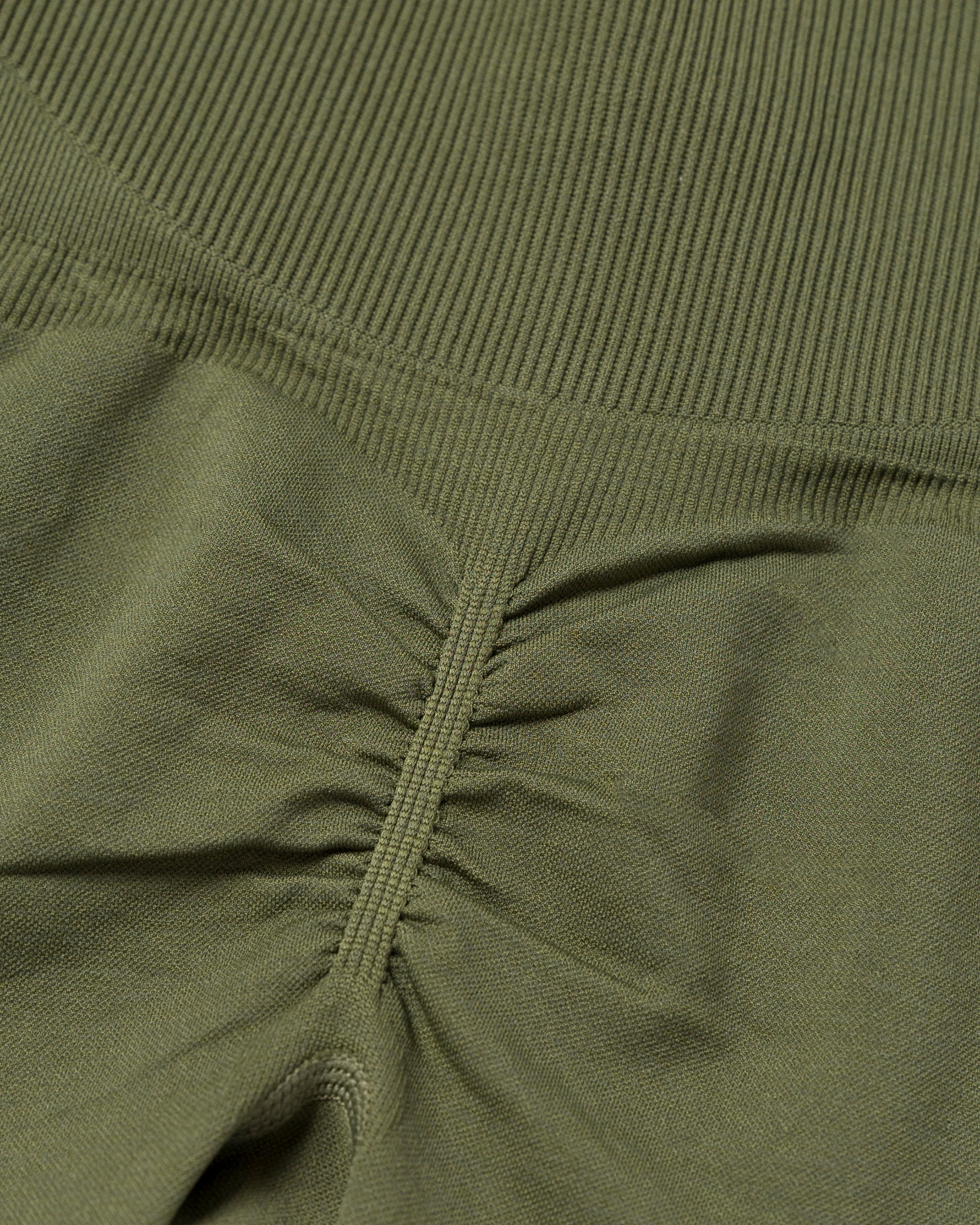 Seamless 5" Bike Short - Olive