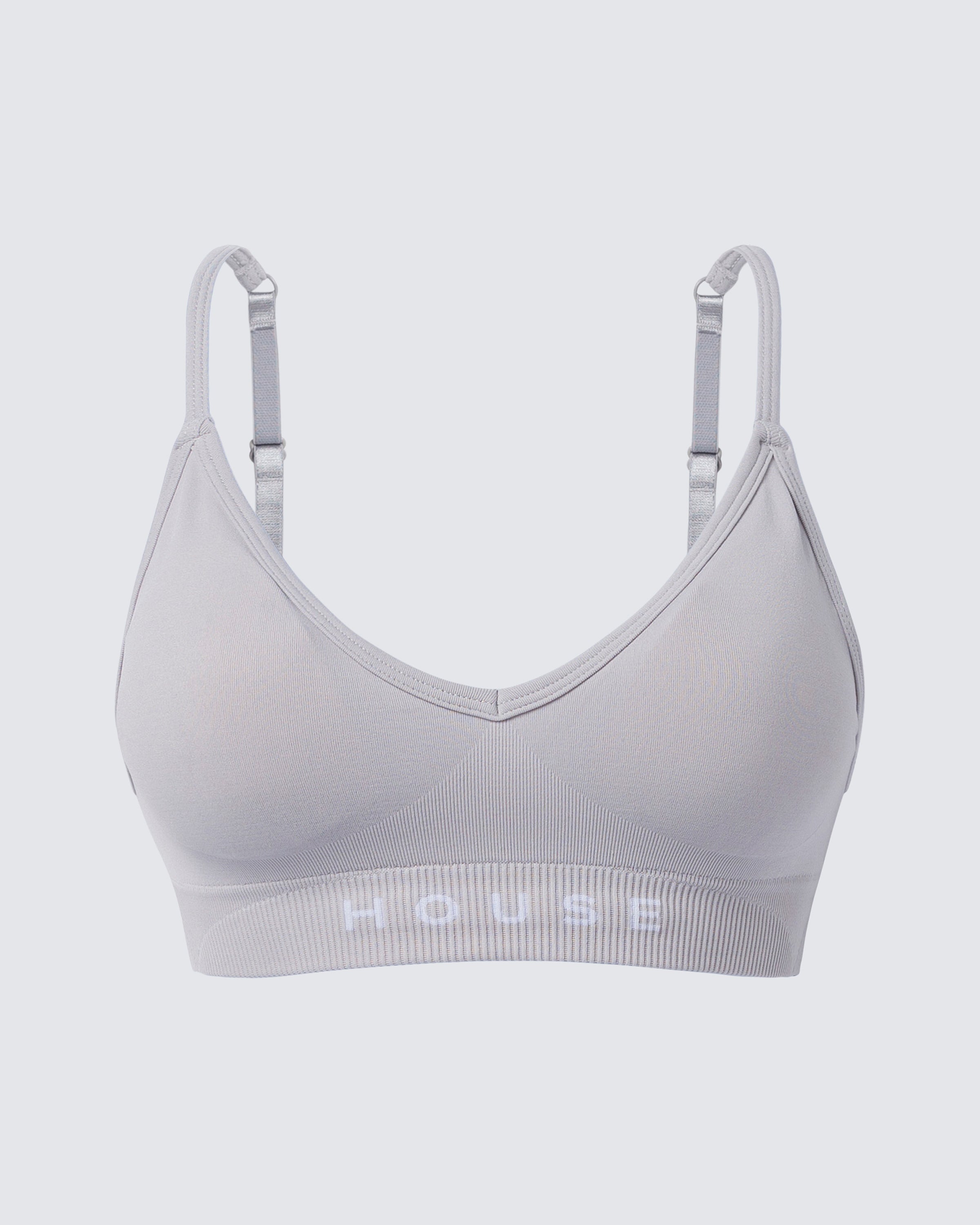 Seamless Bra - Light Grey