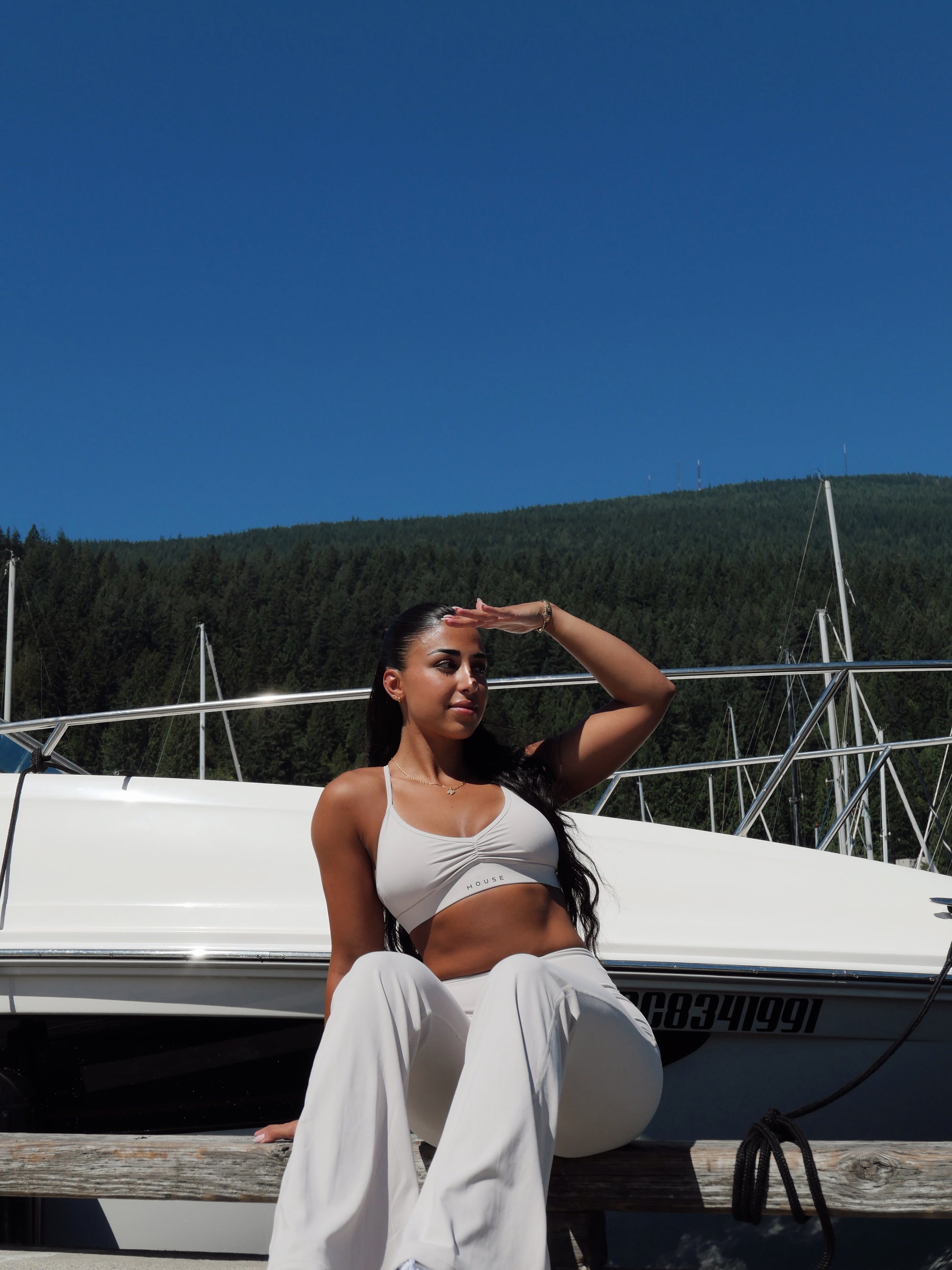 SoftCore Scrunch Bra - Vanilla