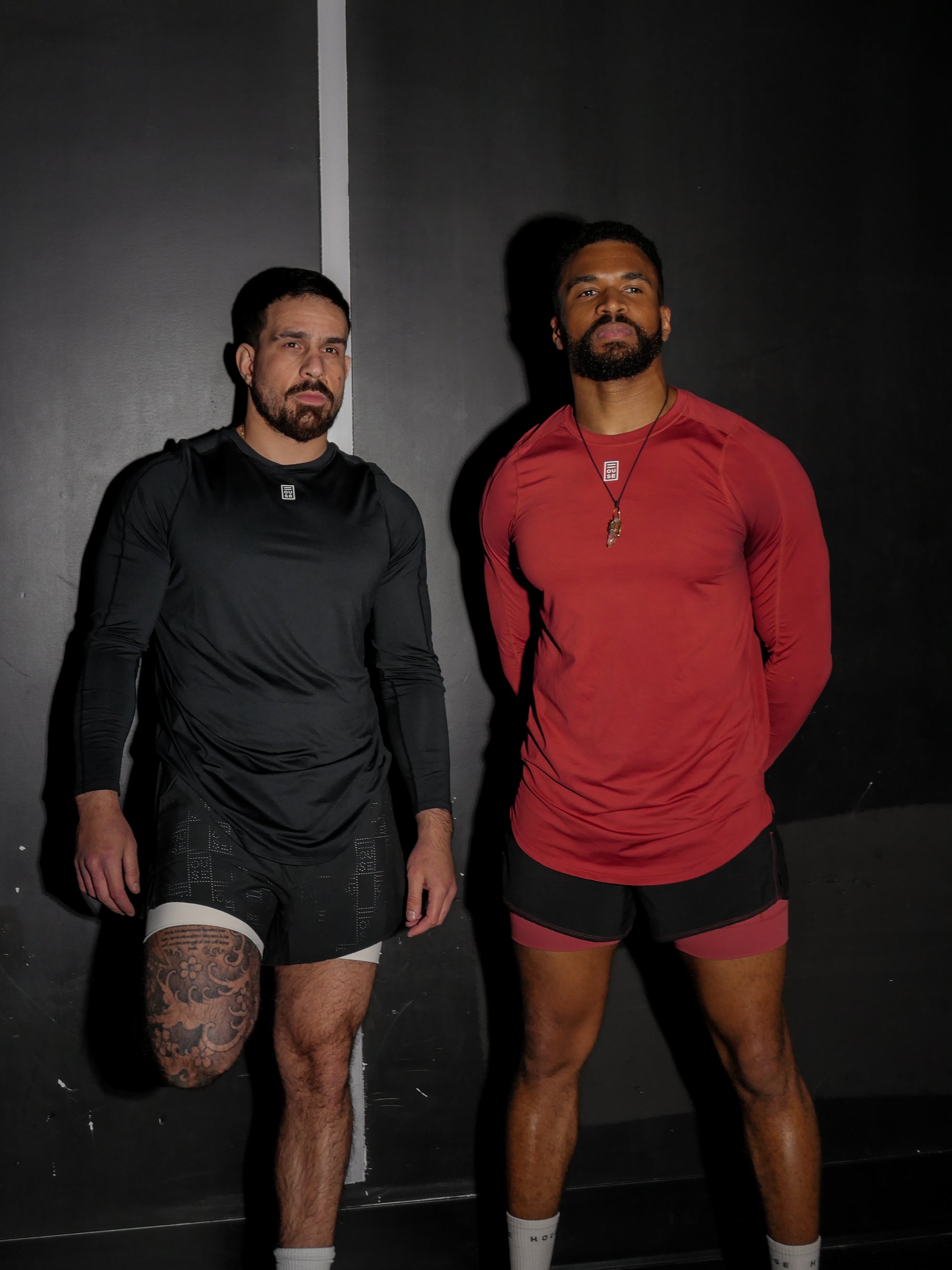 Perforated 5" Lined Short - Black/Off White