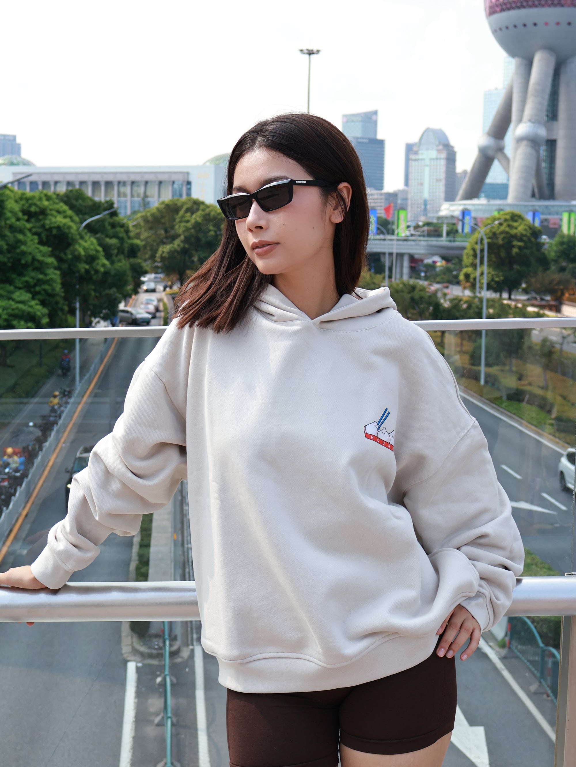 Dumpling Hoodie - Sand