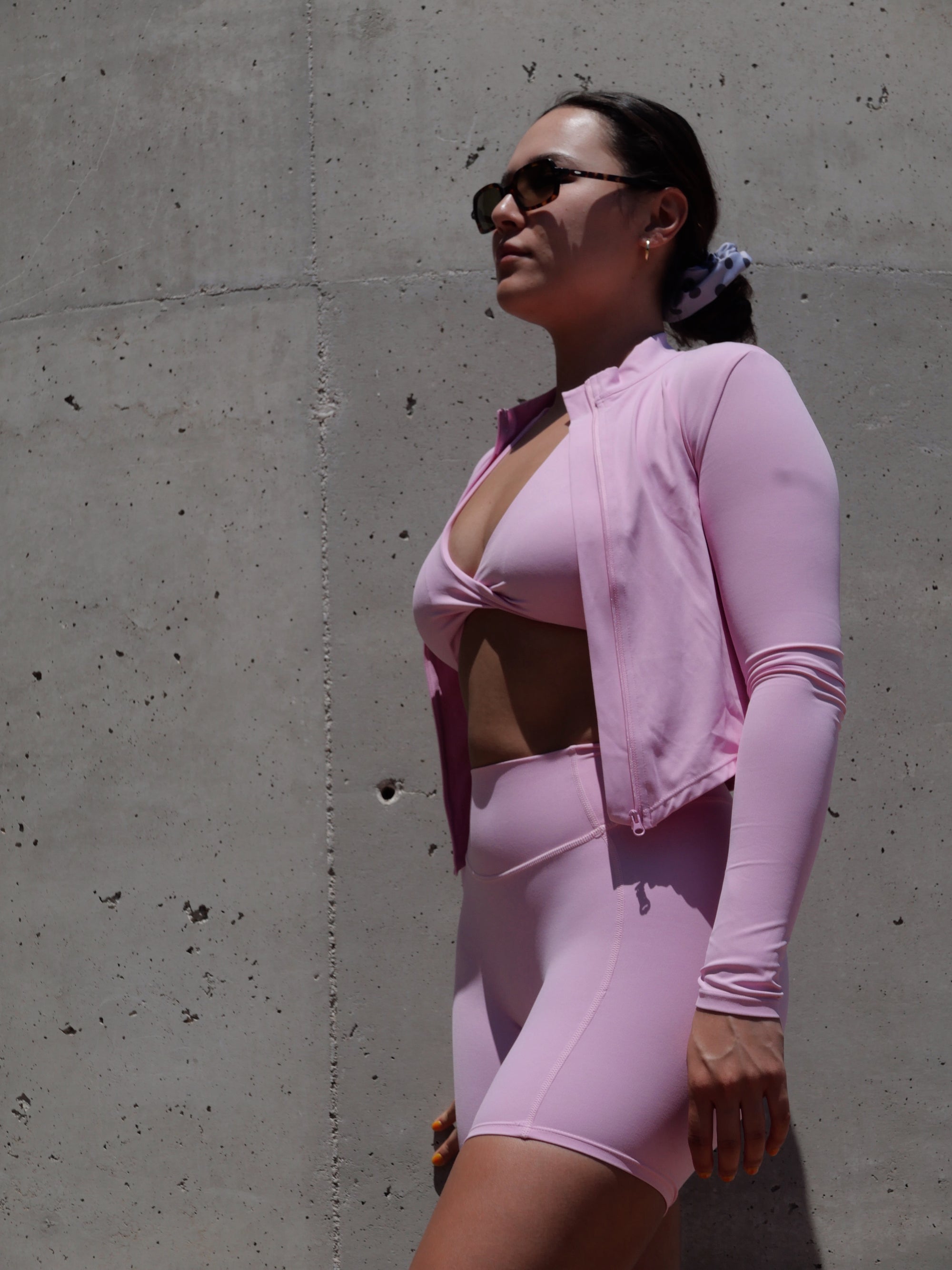 SoftCore Halter Bra - Sherbert