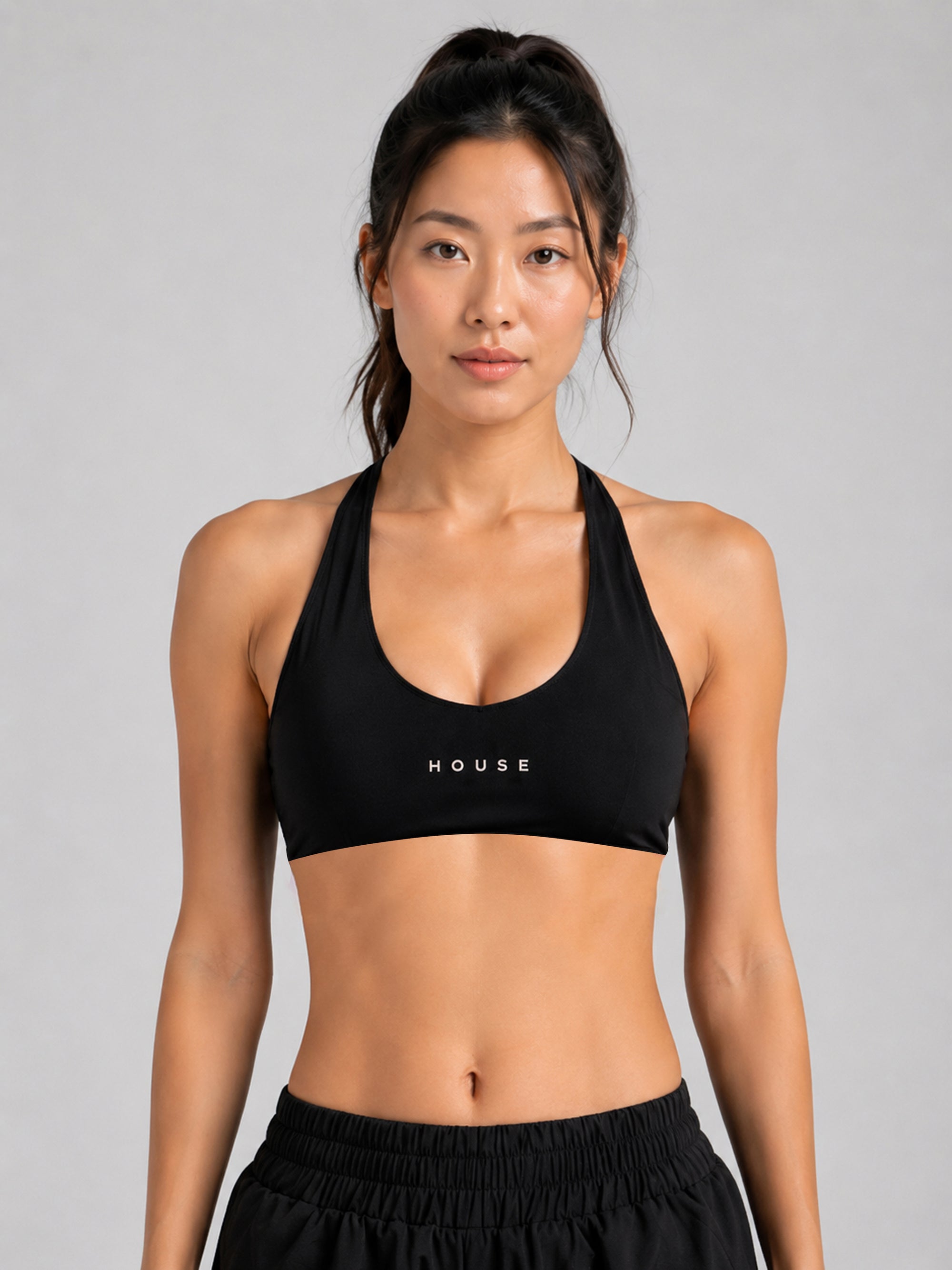 Cloud Cross Bra - Black
