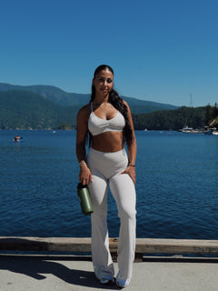 SoftCore Flare Legging - Vanilla