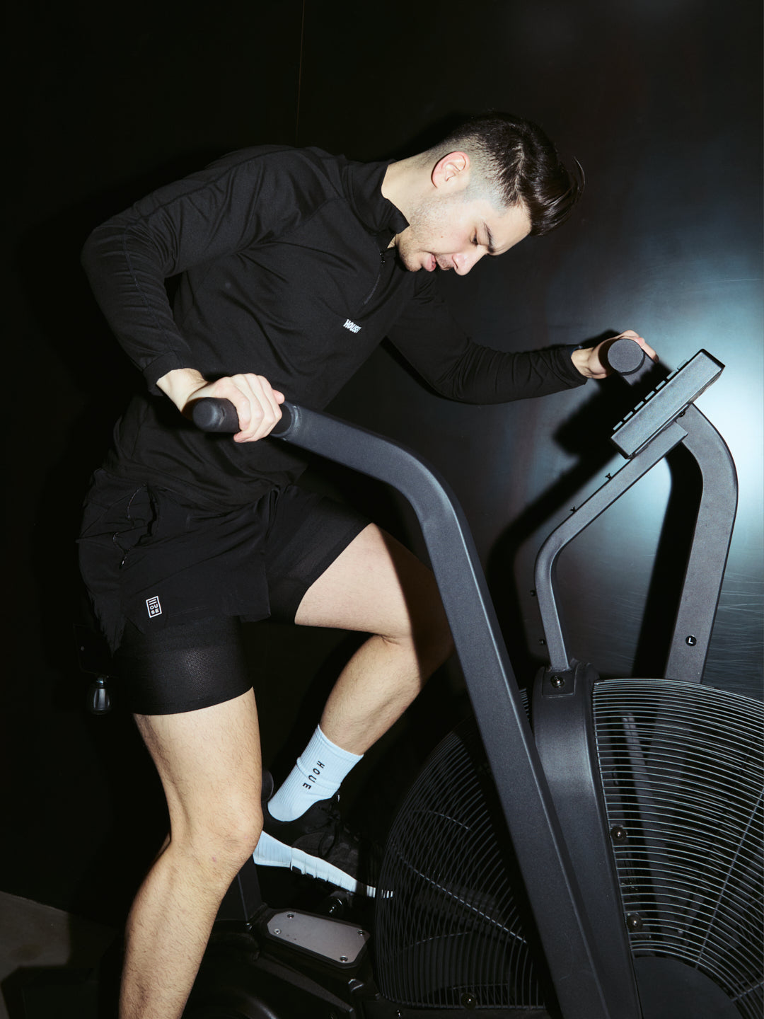 Athletic Quarter Zip - Black