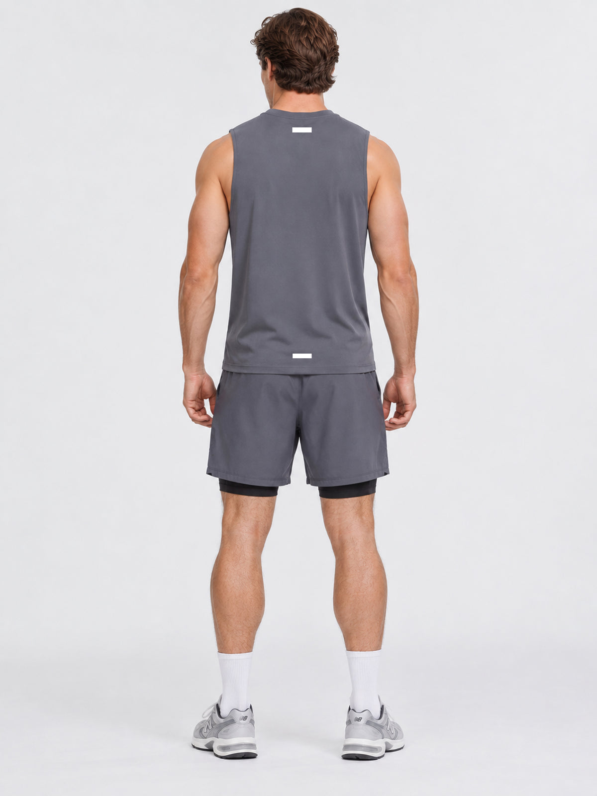 Cut Off Tank - Grey