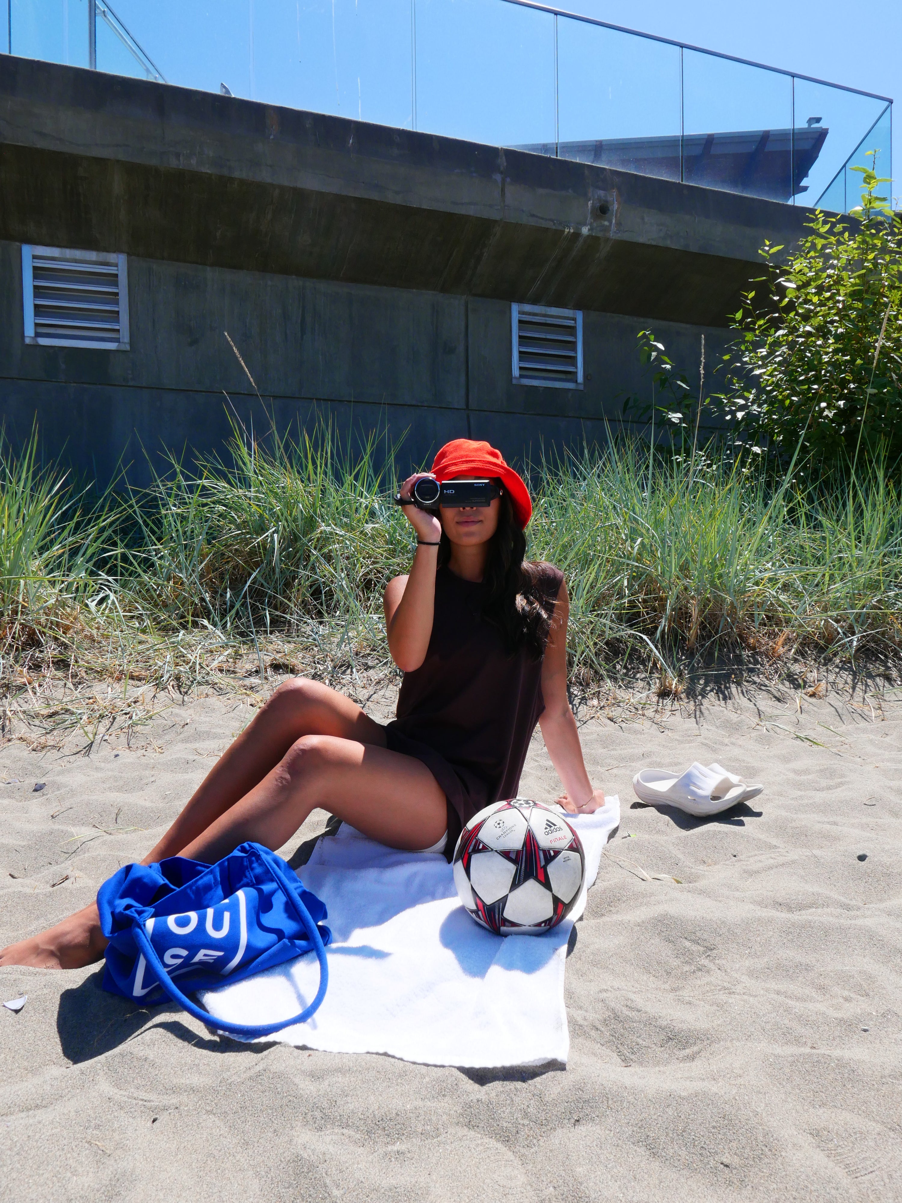 Canvas Tote Bag - Azul