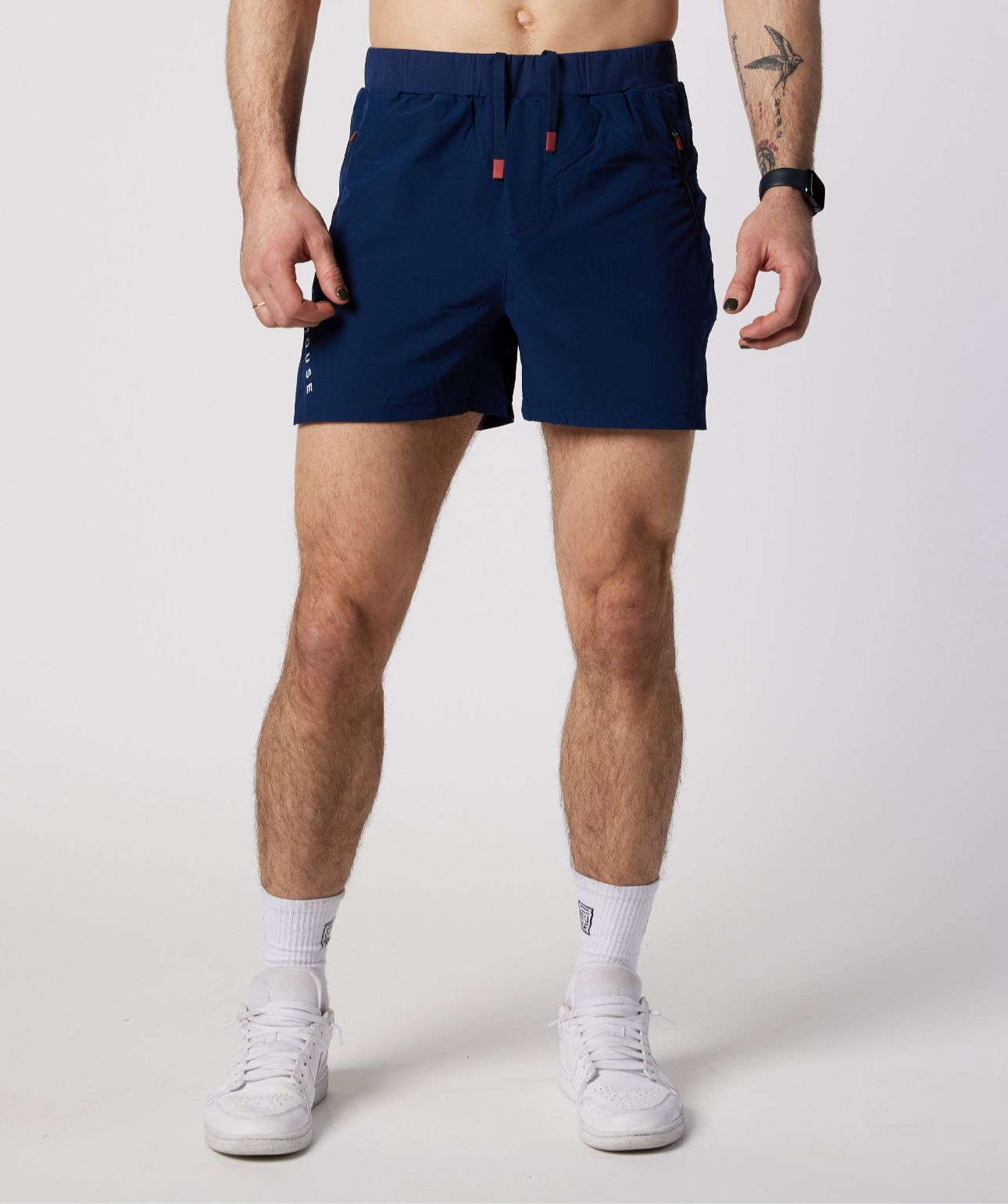 5.5" Short Unlined - Navy