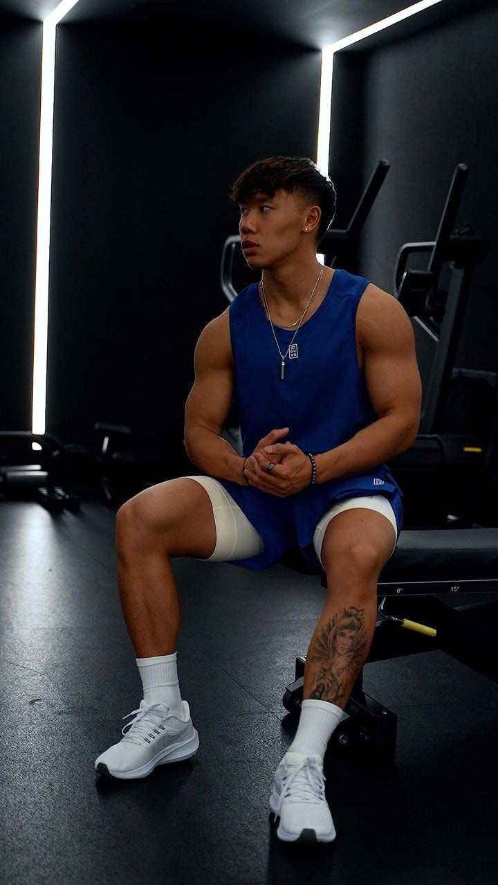 Athletic Tank - Azul