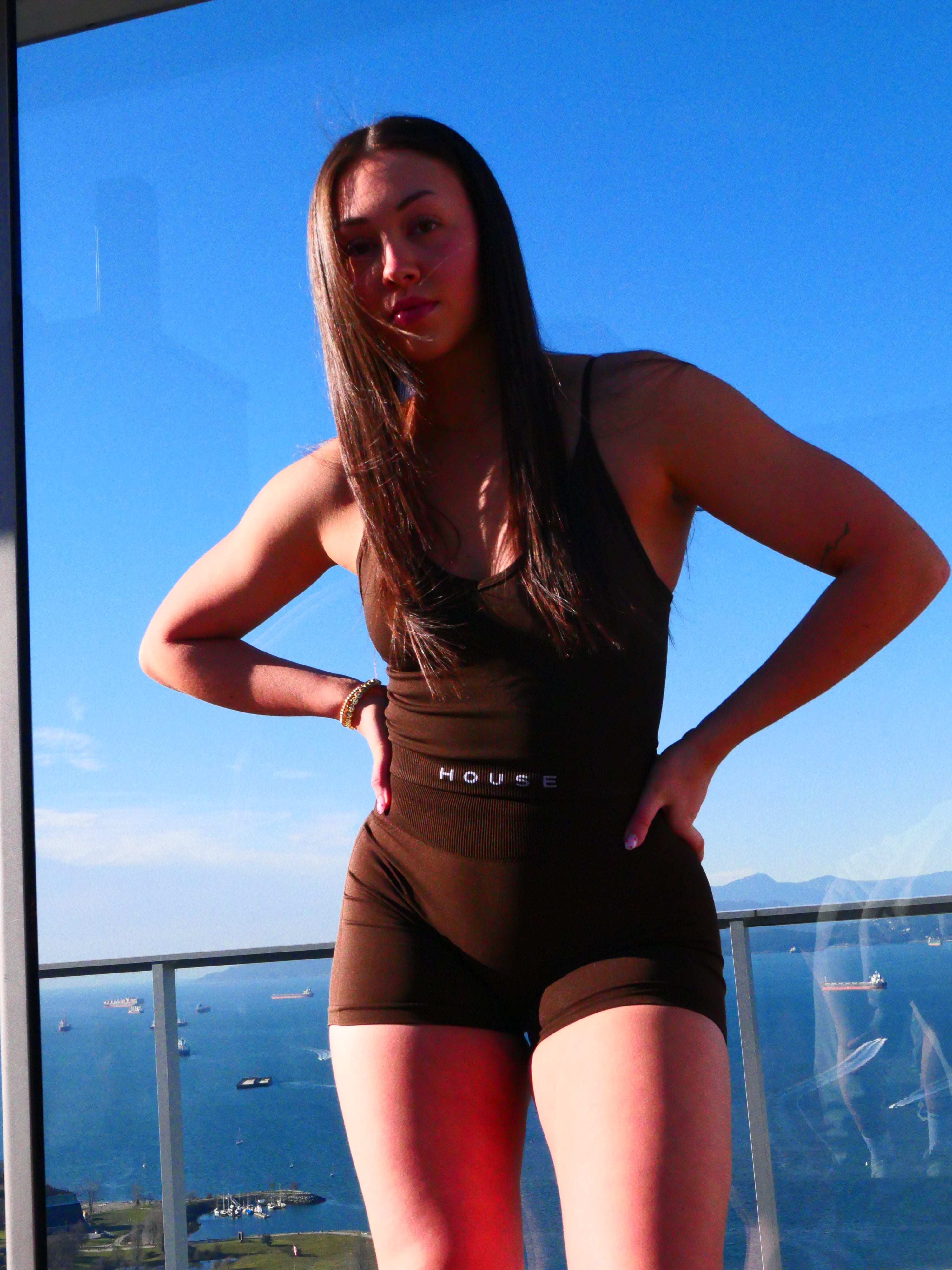 Seamless Tank - Espresso