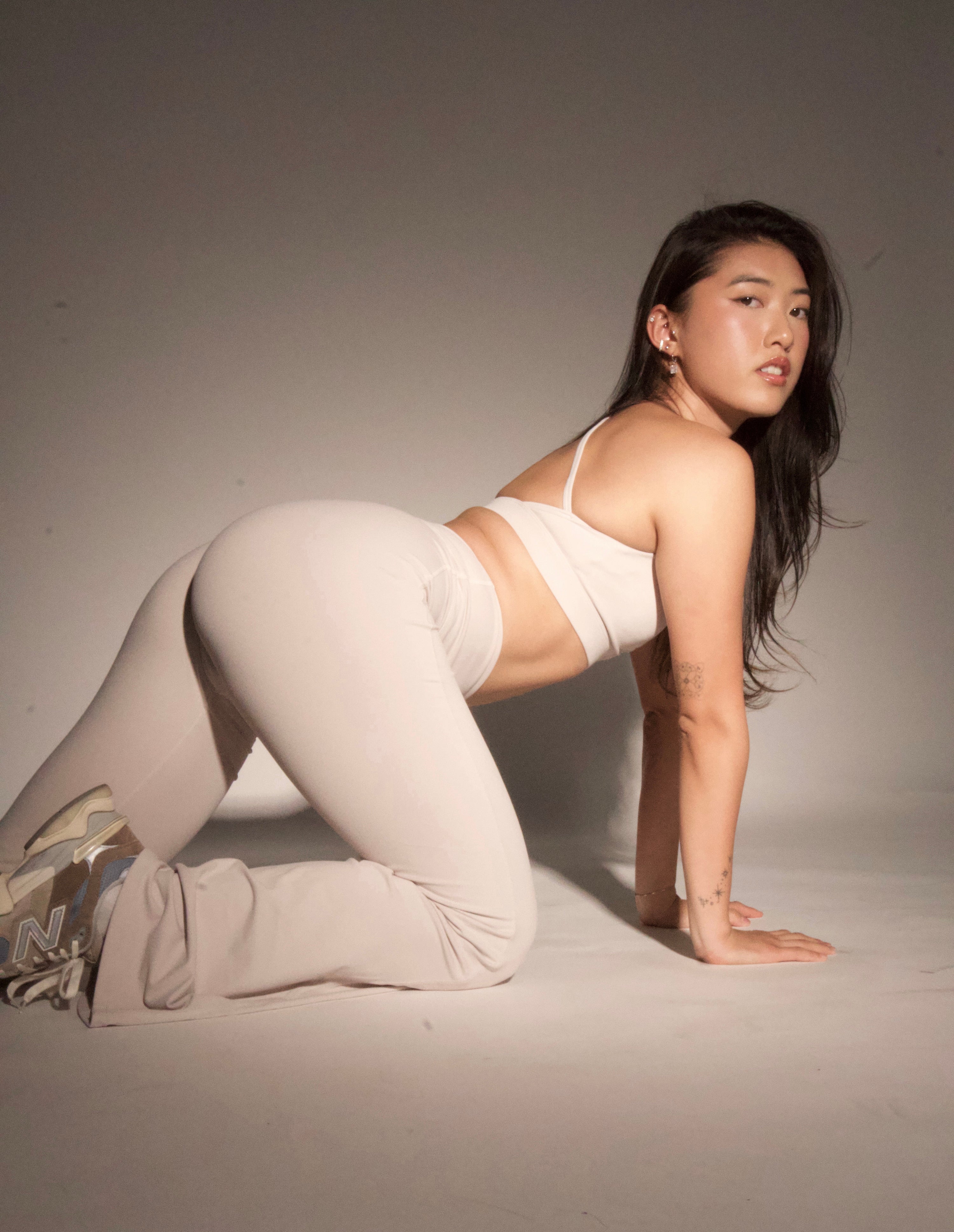 SoftCore Flare Legging - Vanilla