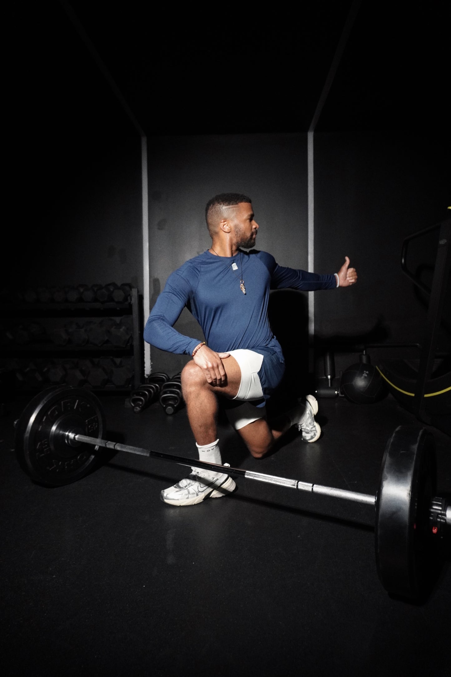 Athletic Longsleeve - Navy