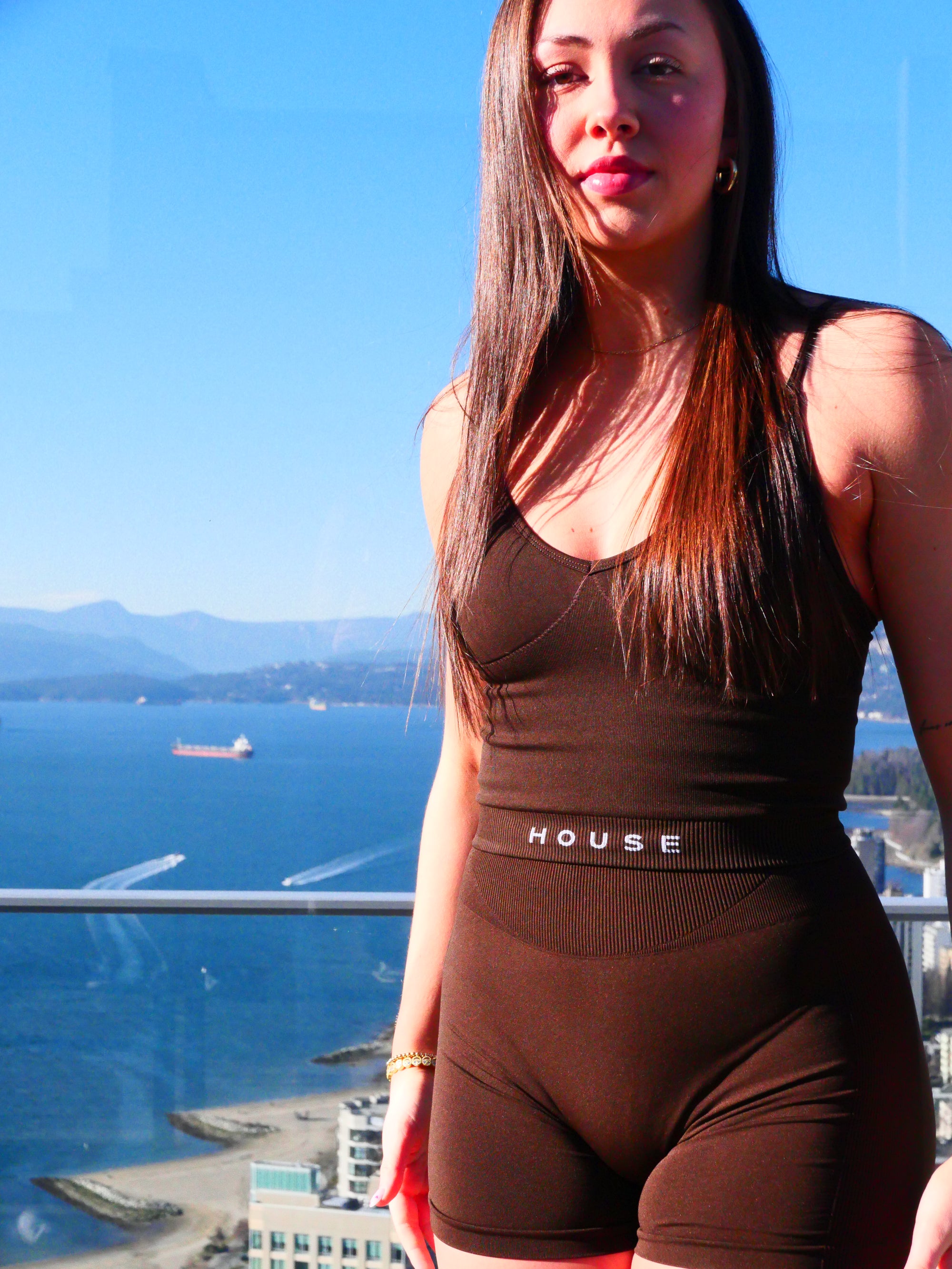 Seamless Tank - Espresso