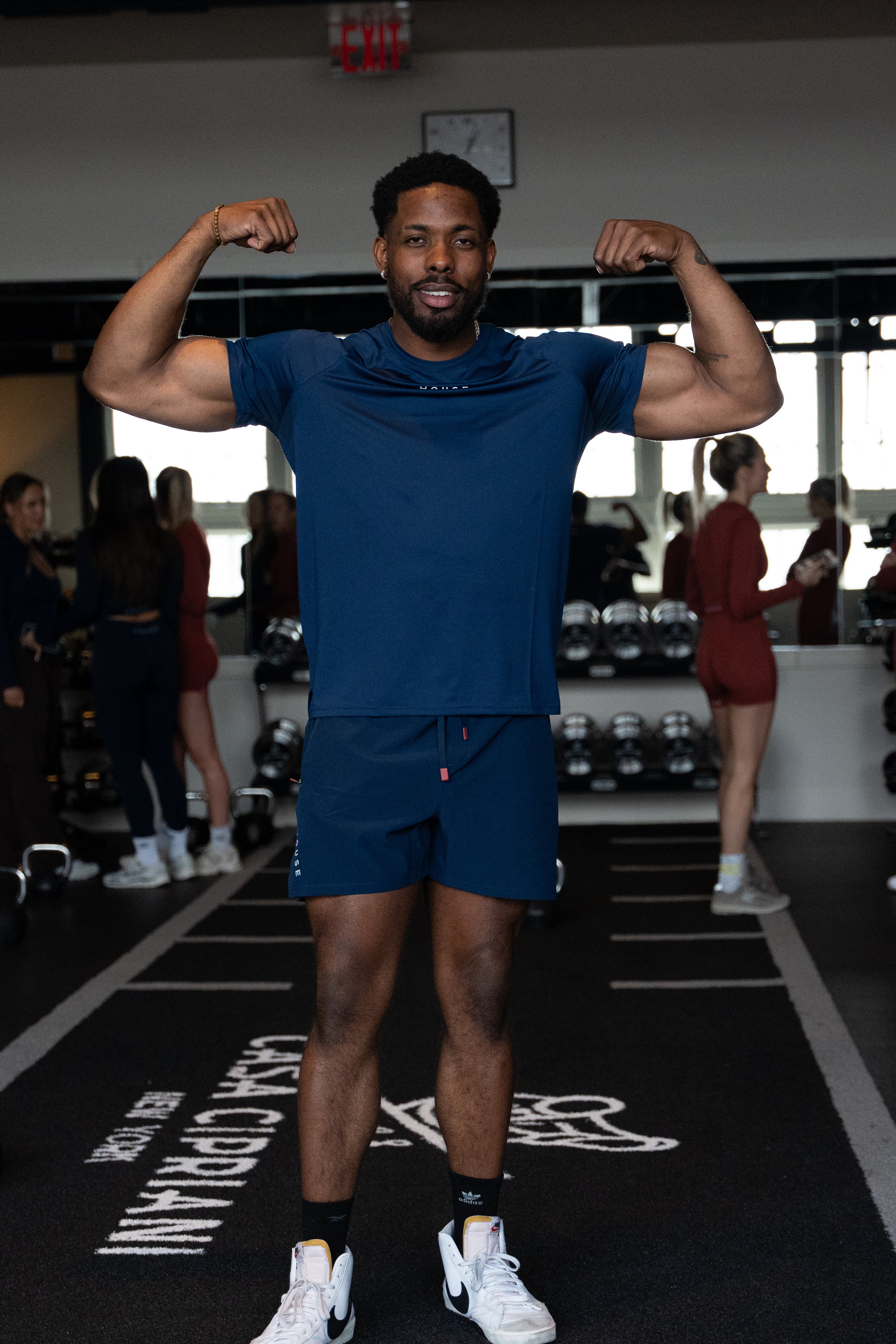 5.5" Short Unlined - Navy