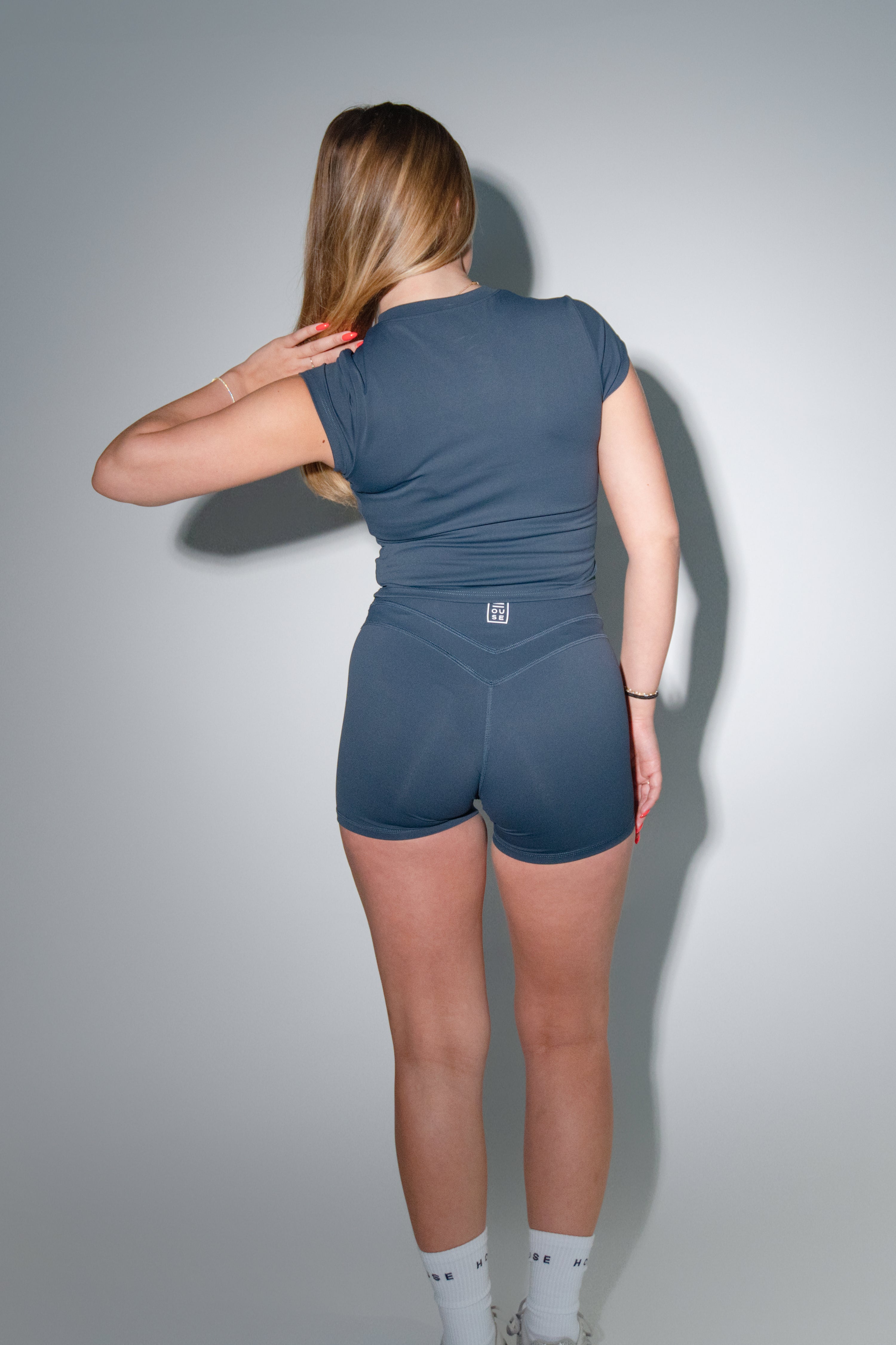 SoftCore Cropped Tee - Sesame