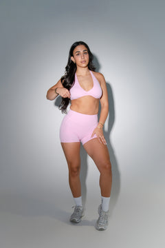 SoftCore Halter Bra - Sherbert