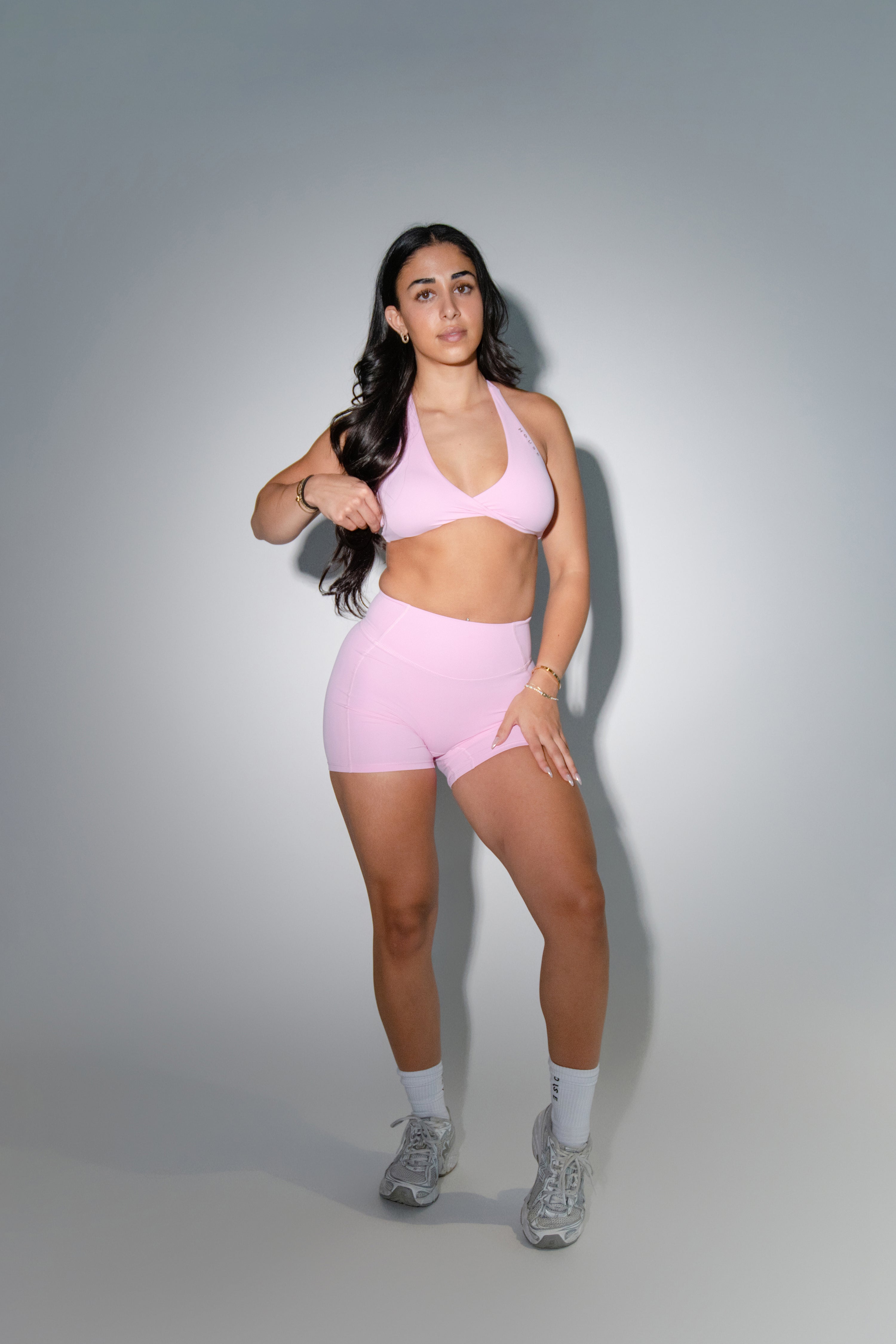 SoftCore Halter Bra - Sherbert
