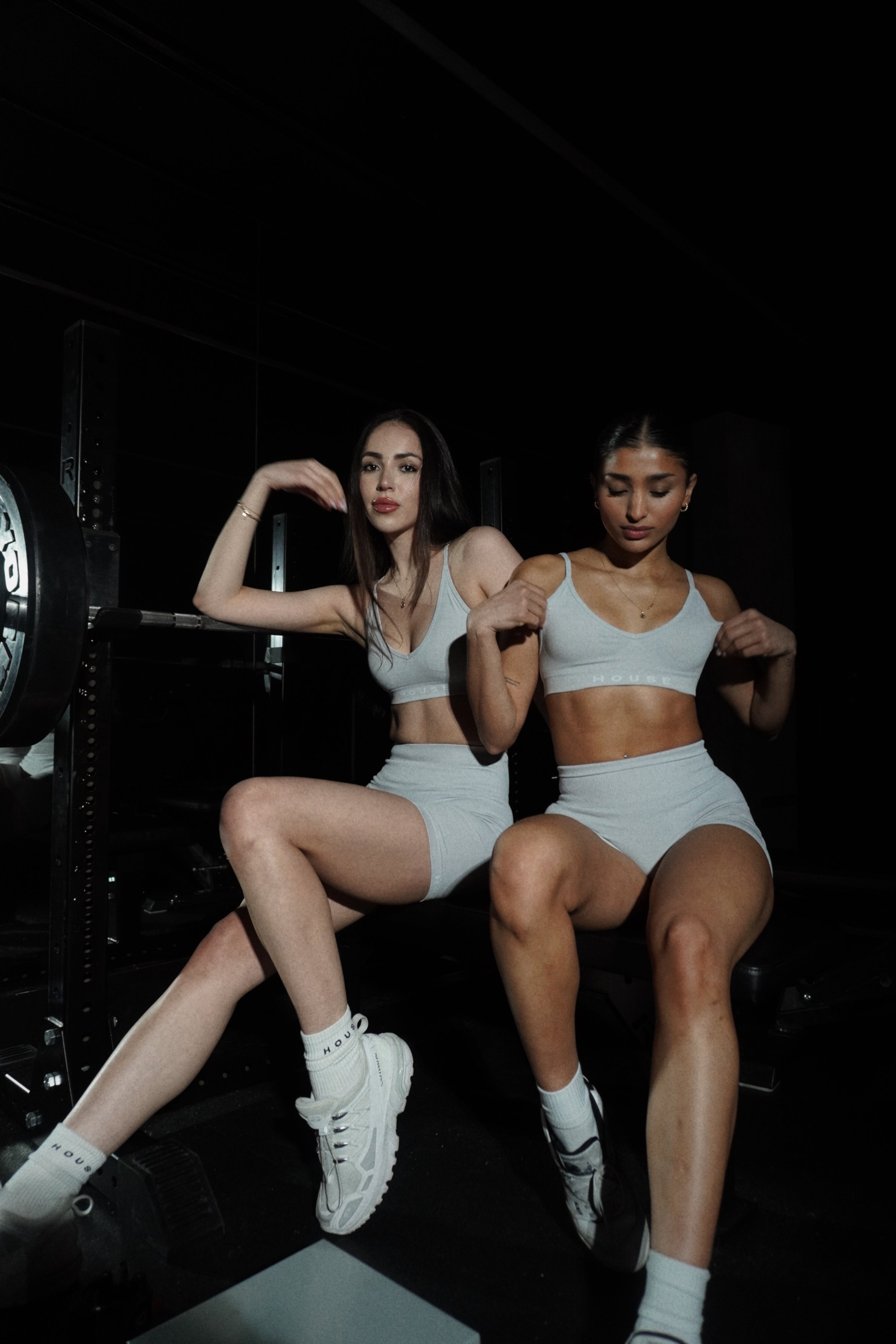 Seamless Bra - Light Grey