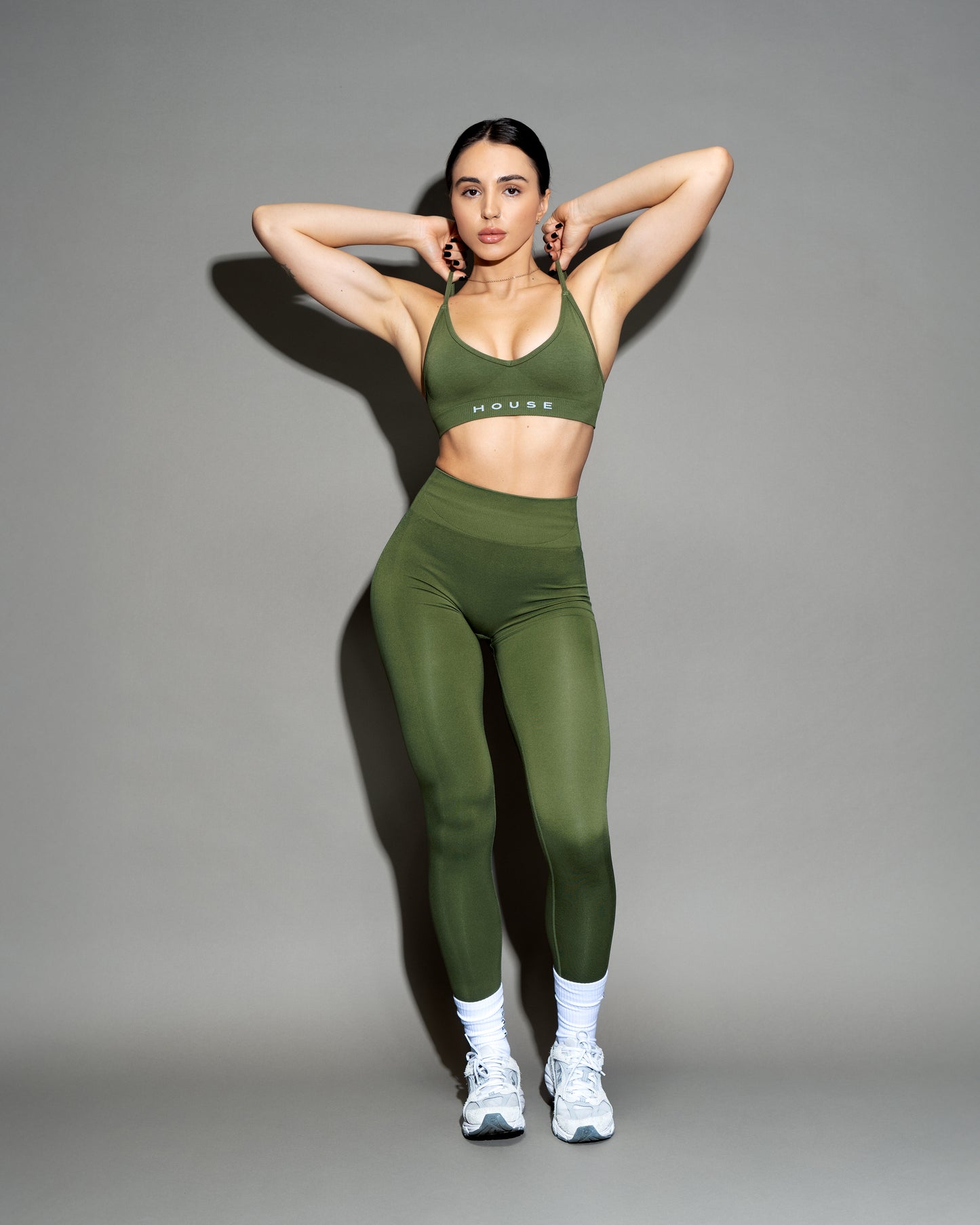 Seamless Bra - Olive