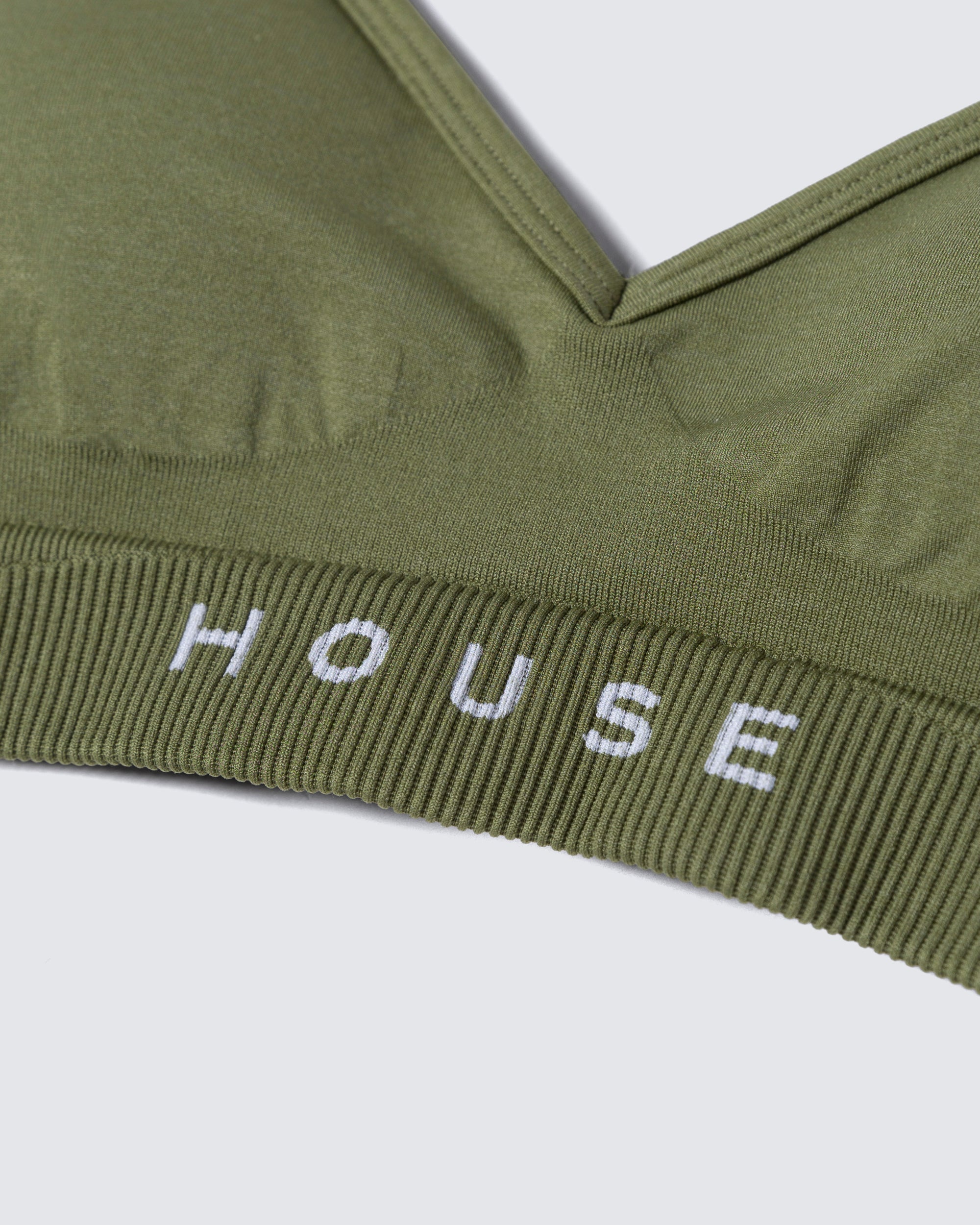 Seamless Bra - Olive