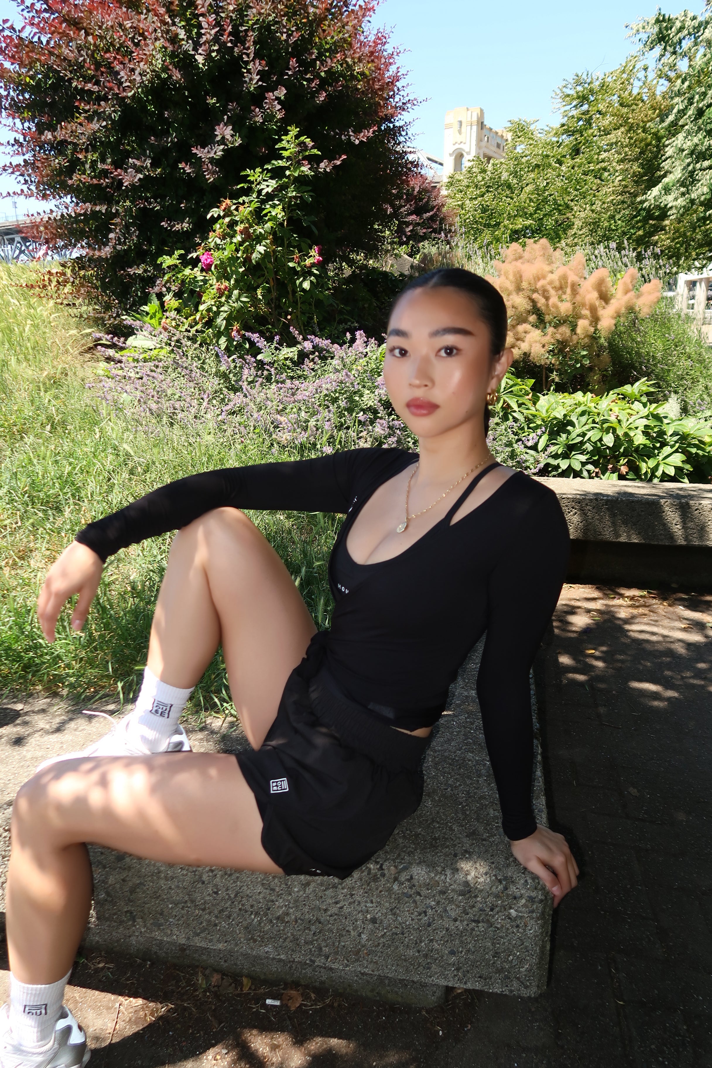 Cloud Lined 4” Short - Black