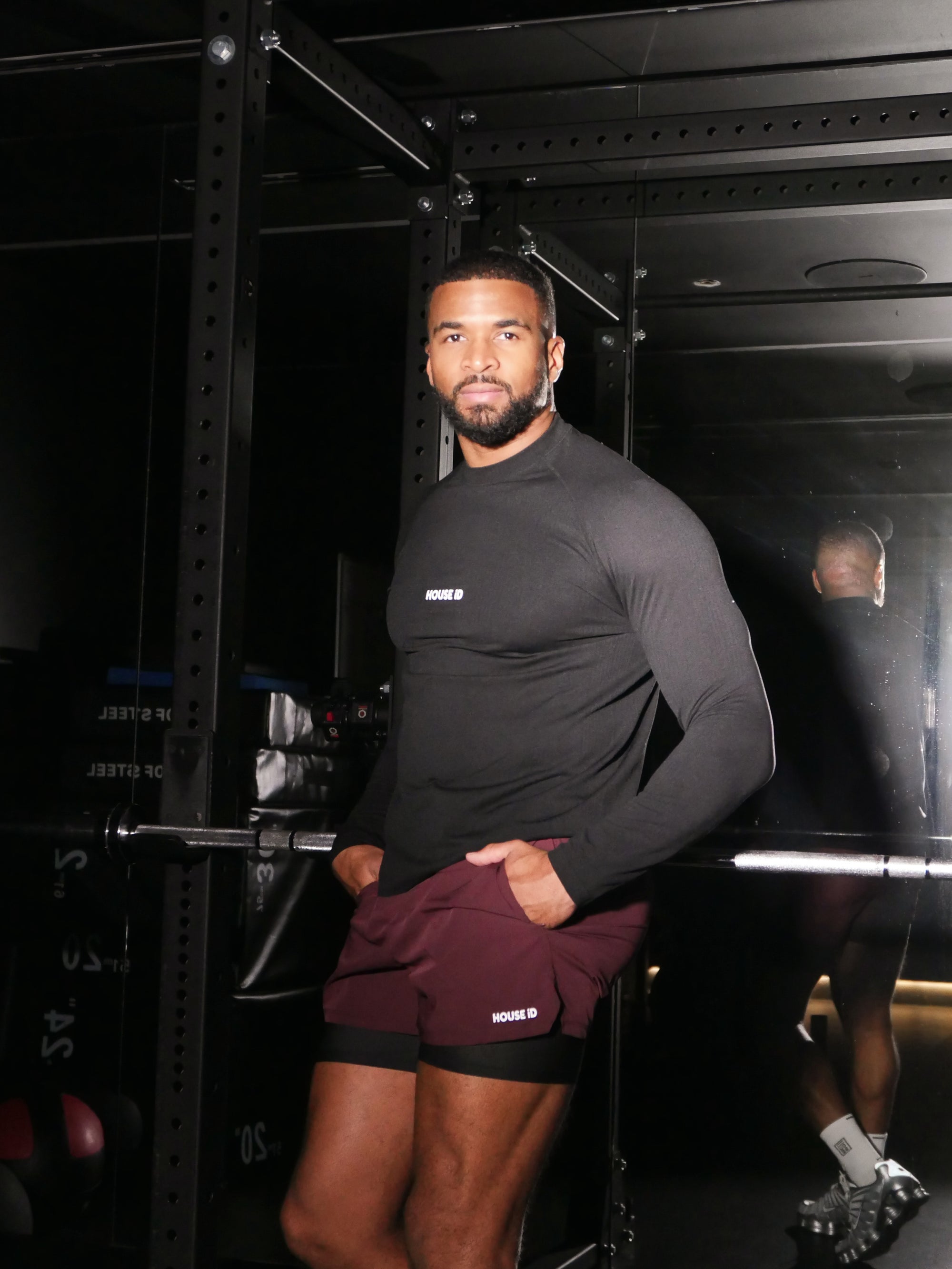 Athletic Quarter Zip - Black