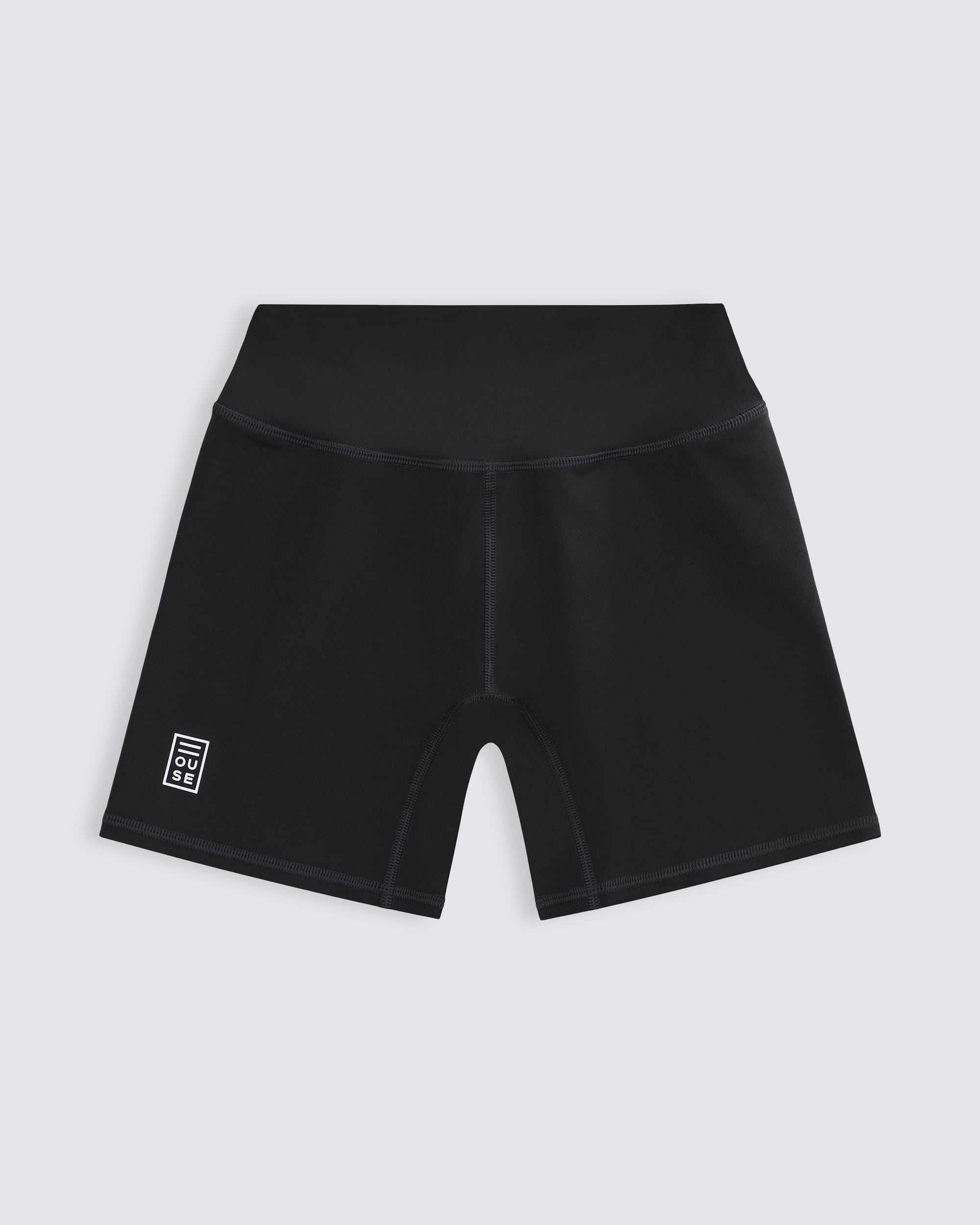 HOUSESoft 5.5" Bike Short High Waisted - Black