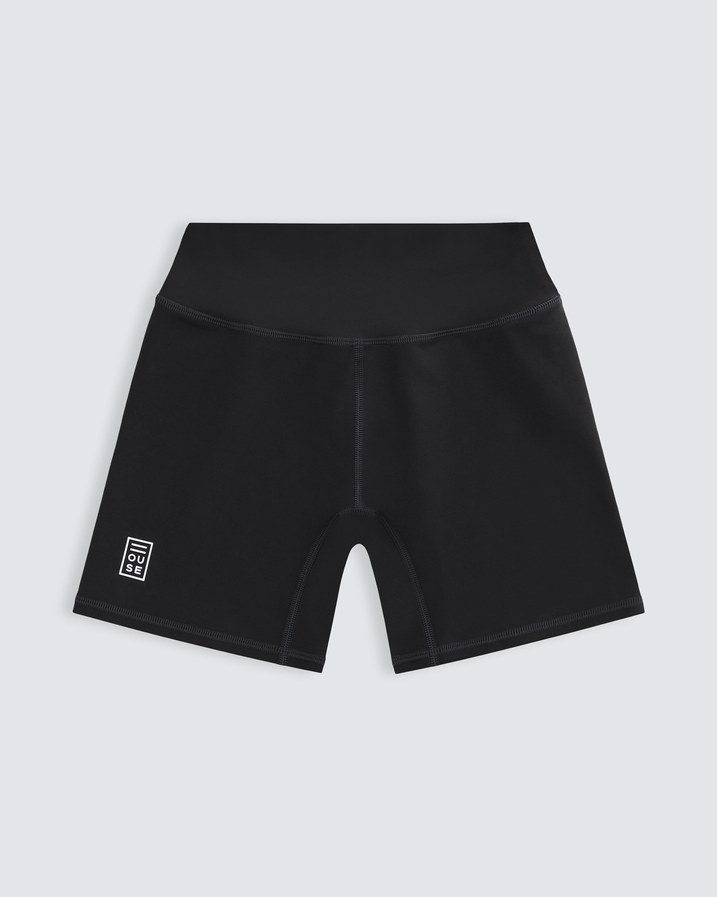 HOUSESoft 5.5" Bike Short High Waisted - Black
