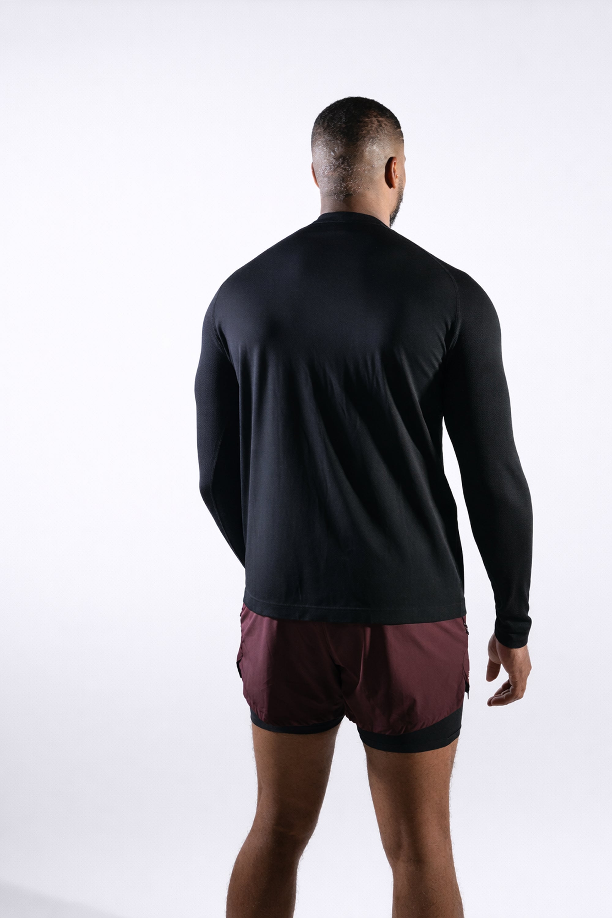 Seamless Athletic Longsleeve - Black