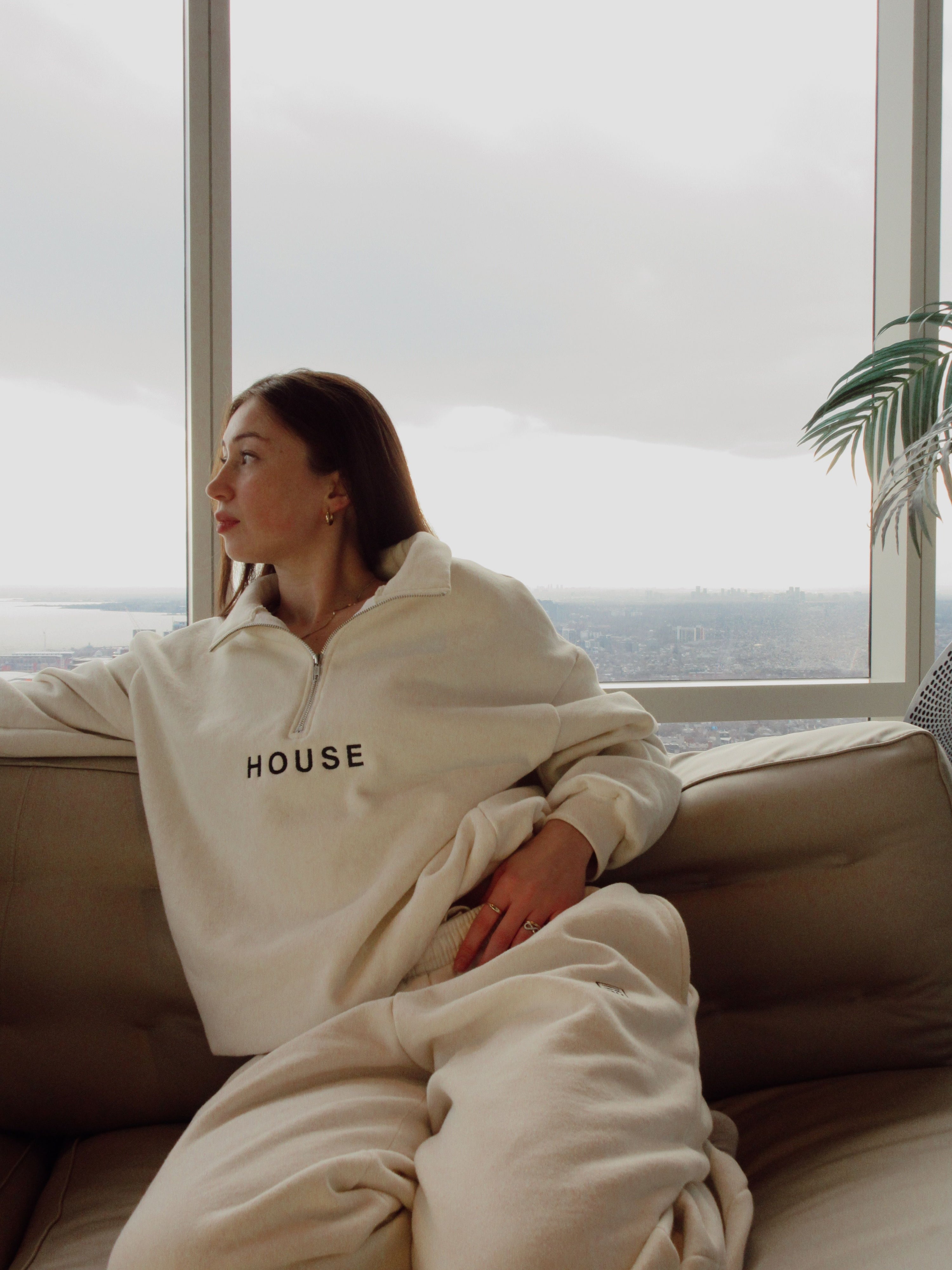 006 Sweat Pant - Off White