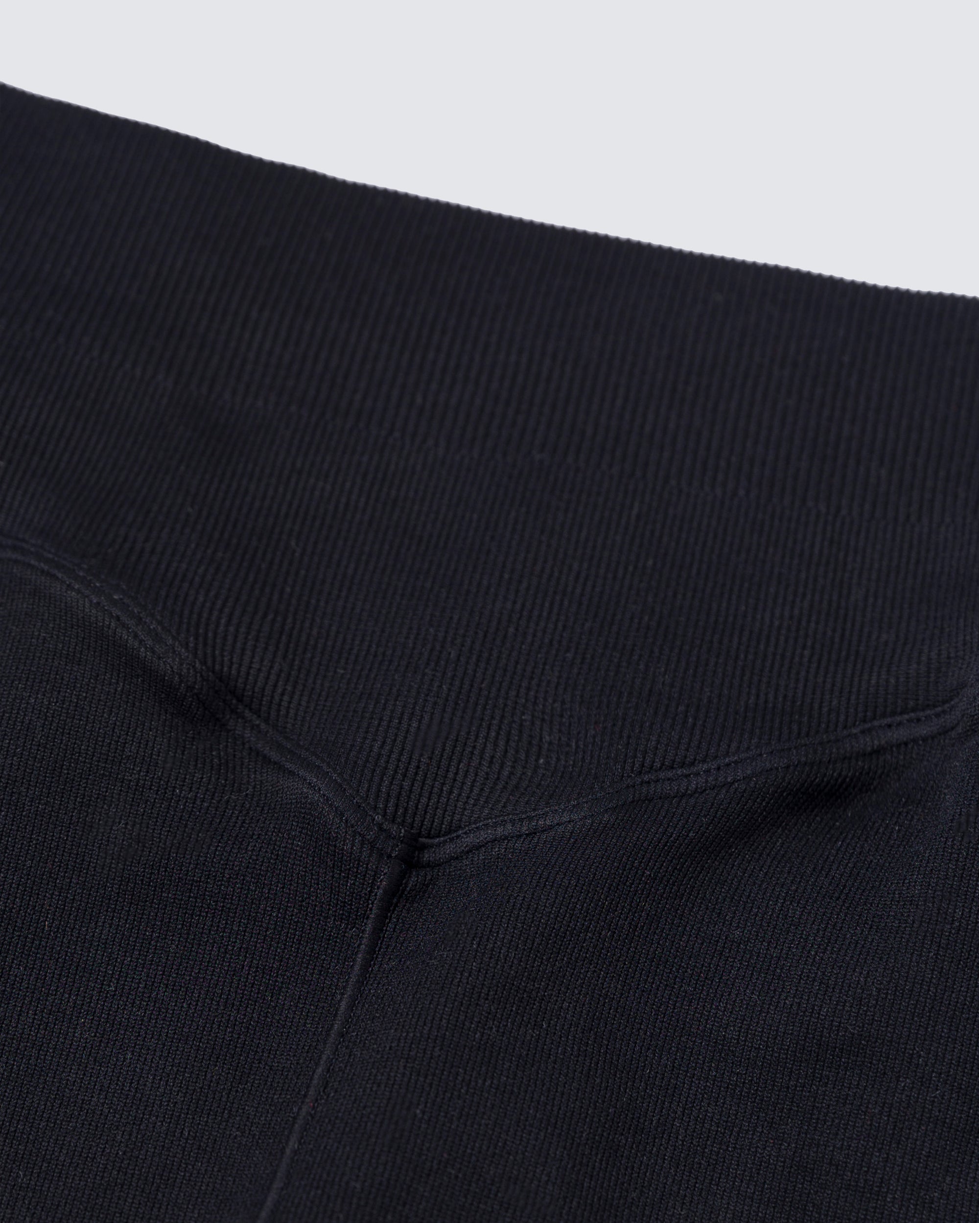 Ribbed Seamless Legging - Black