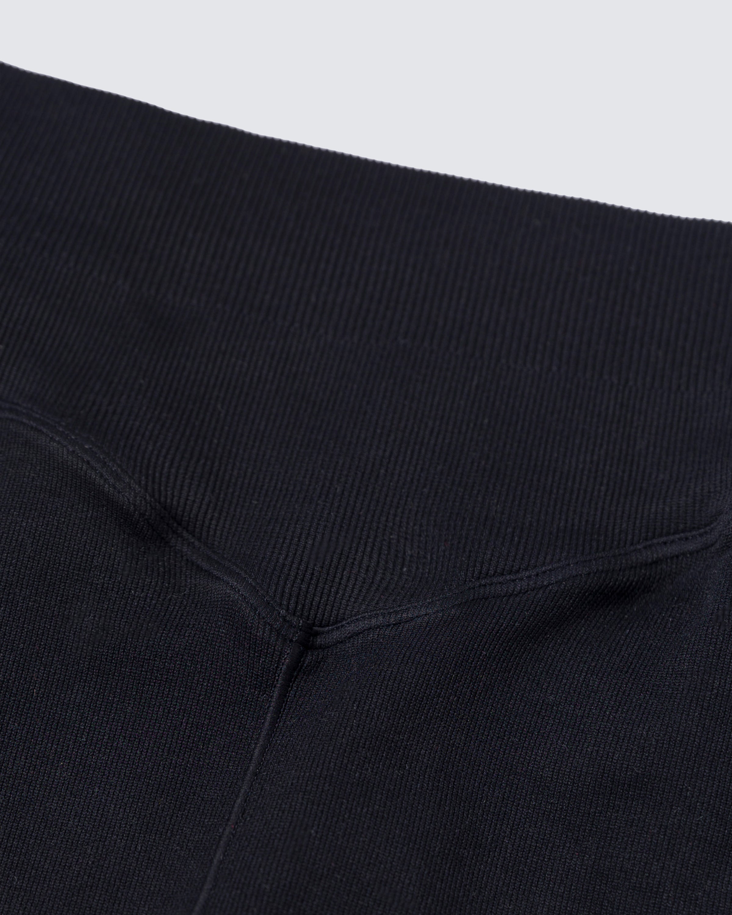 Ribbed Seamless Legging - Black