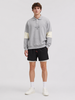 Polo Crewneck - Heritage Grey