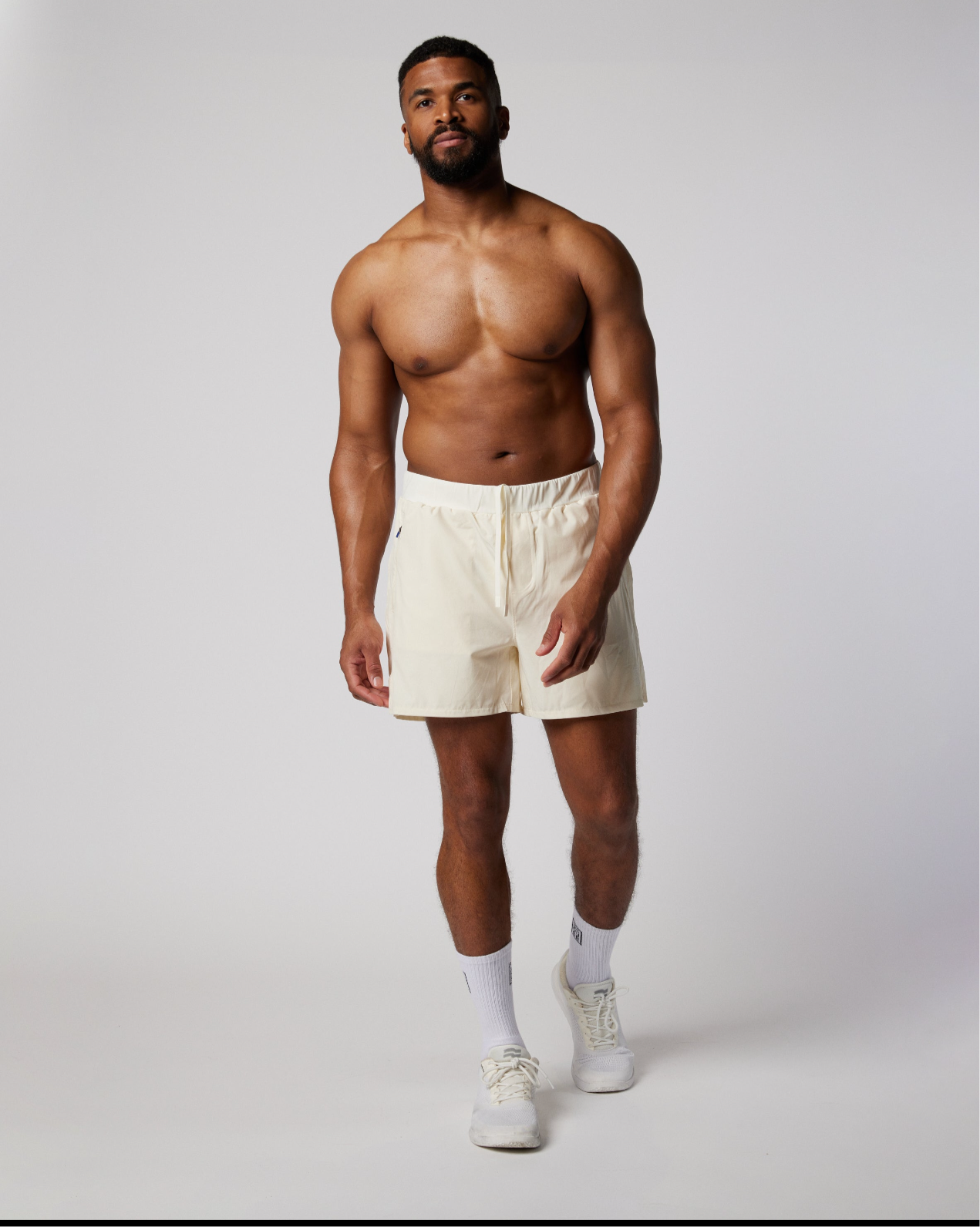 6" Short Lined - Off White
