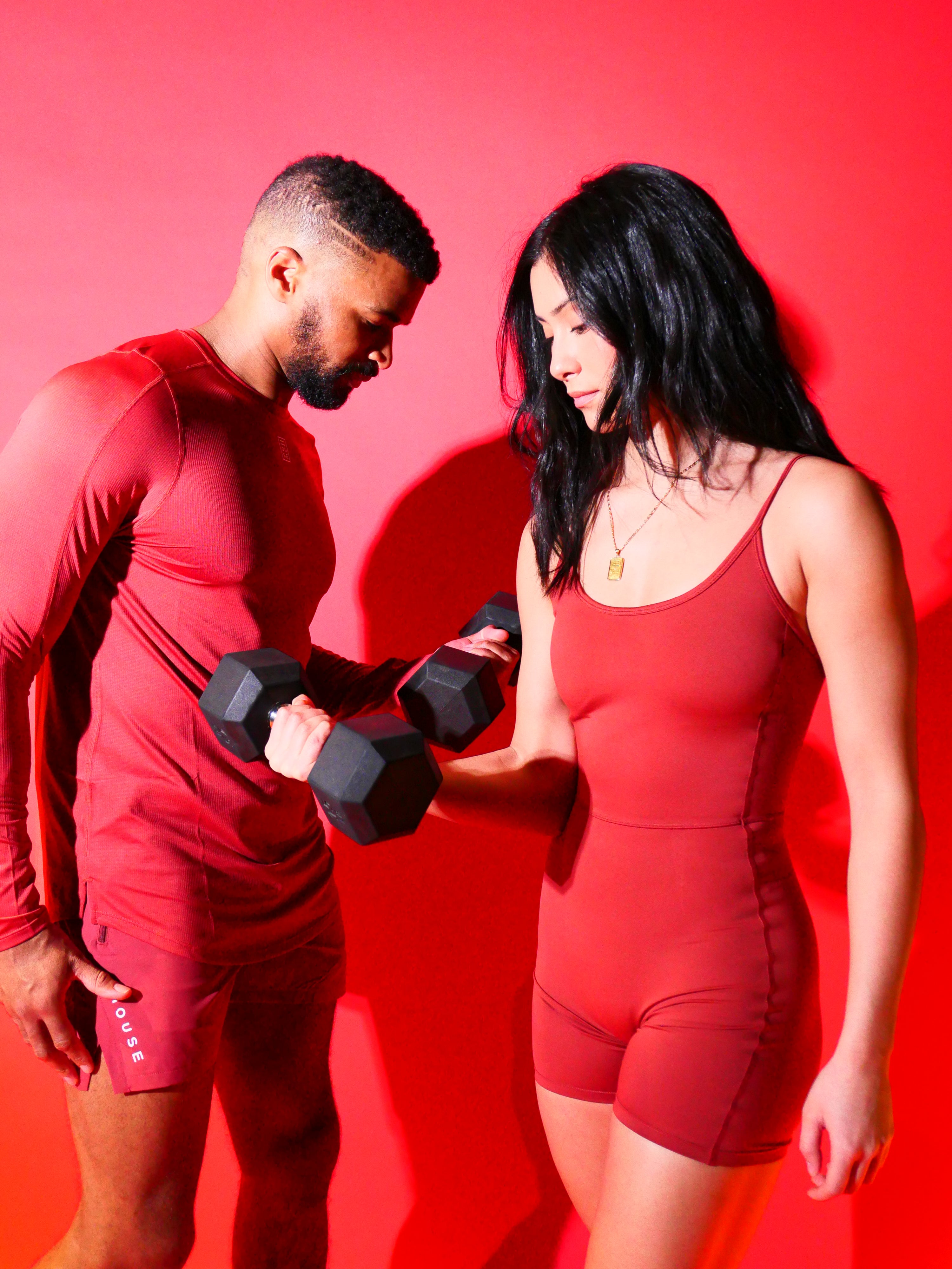 5.5" Short Unlined - Mars Red