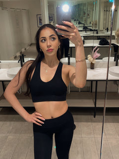 Ribbed Seamless Legging - Black