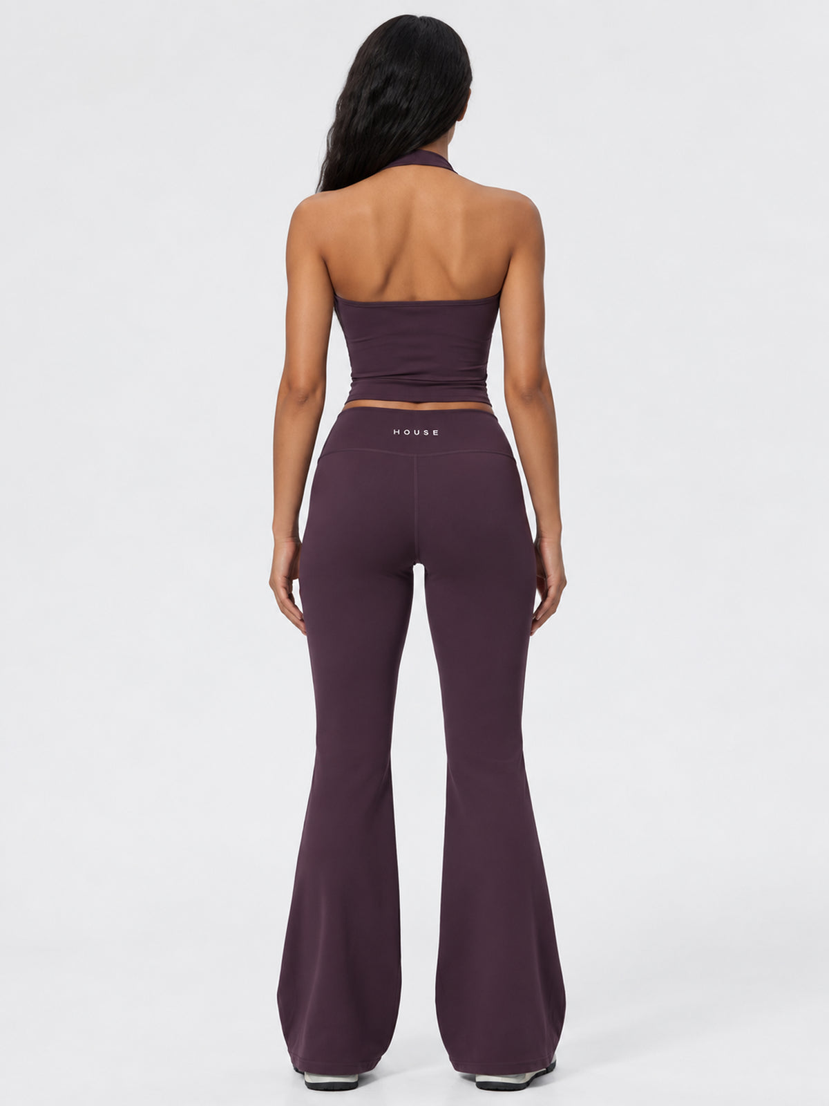 Cloud Flare Legging - Plum