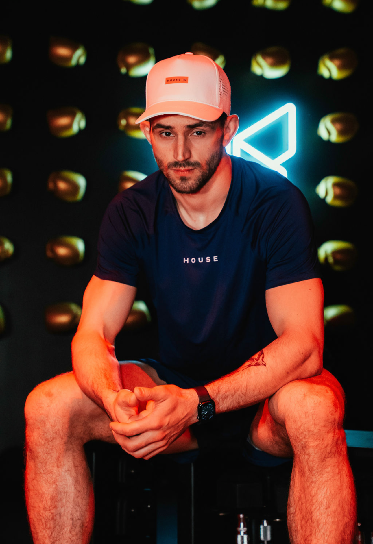 Athletic Tee - Navy