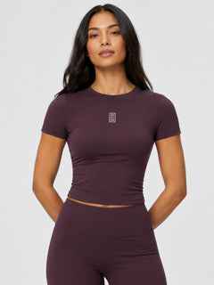 Cloud Tee - Plum