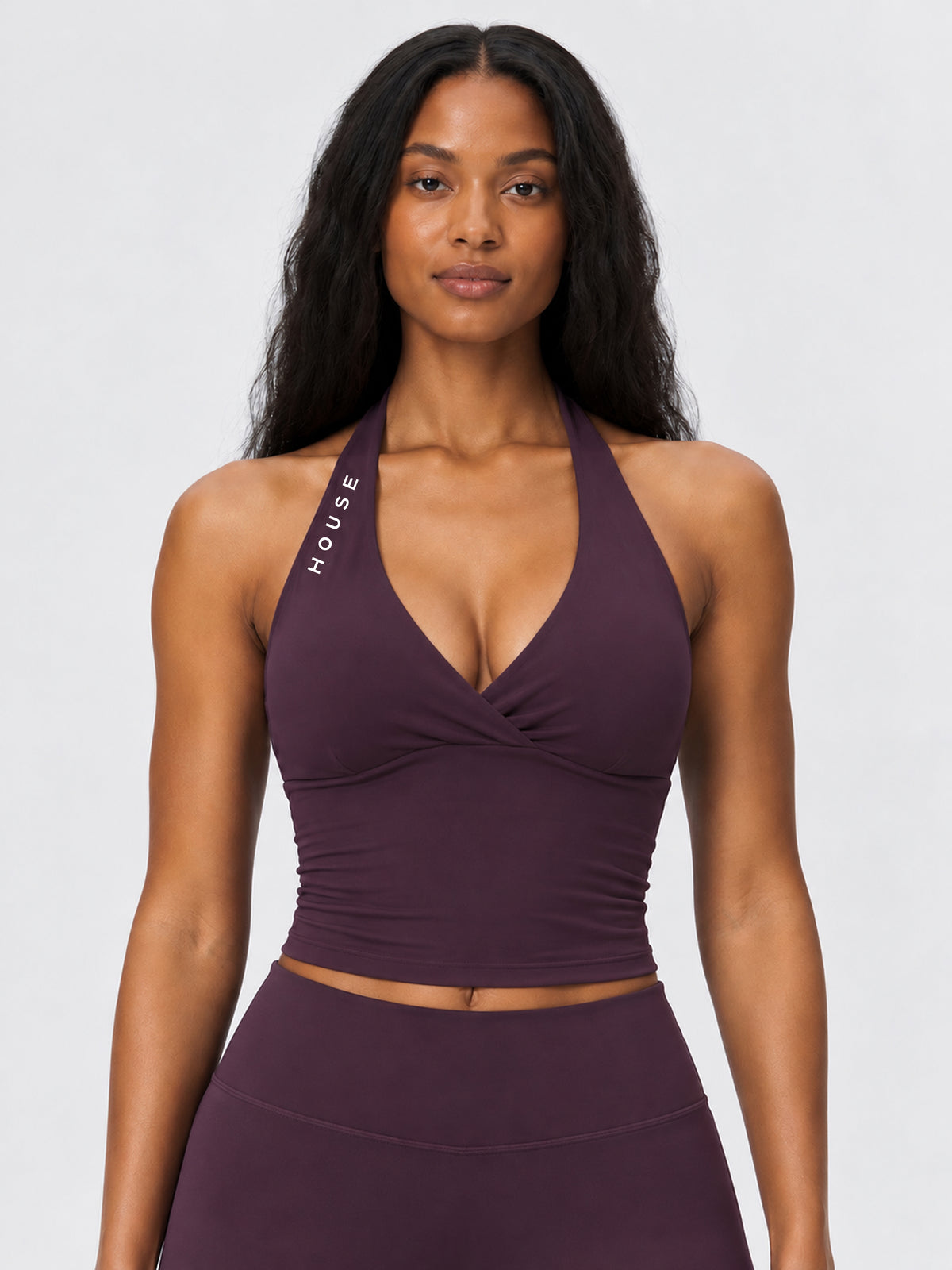 Cloud Halter - Plum