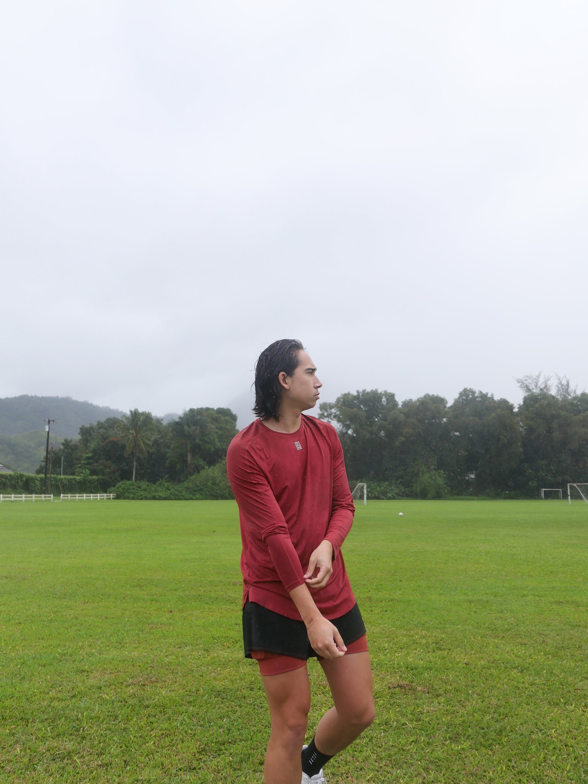 Athletic Longsleeve - Mars Red