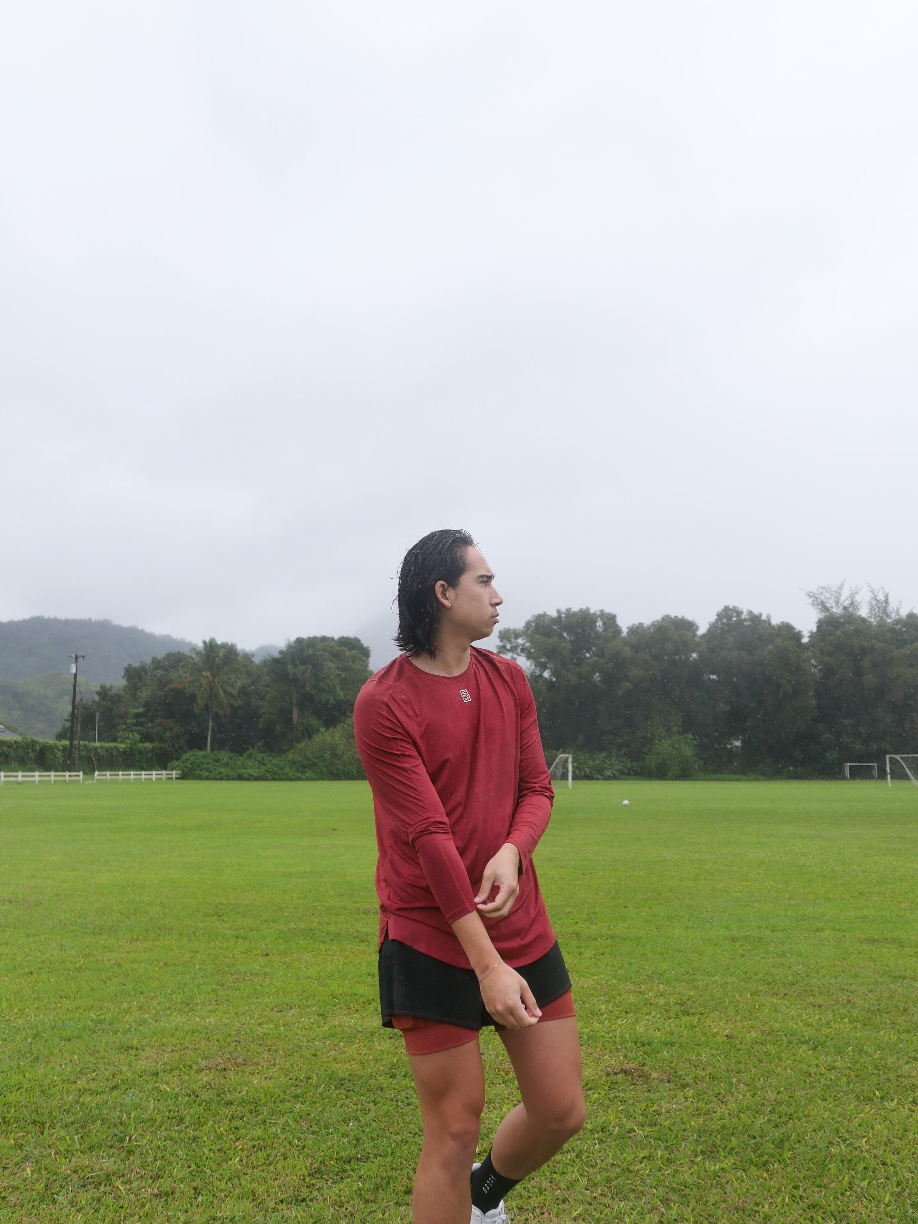 Athletic Longsleeve - Mars Red