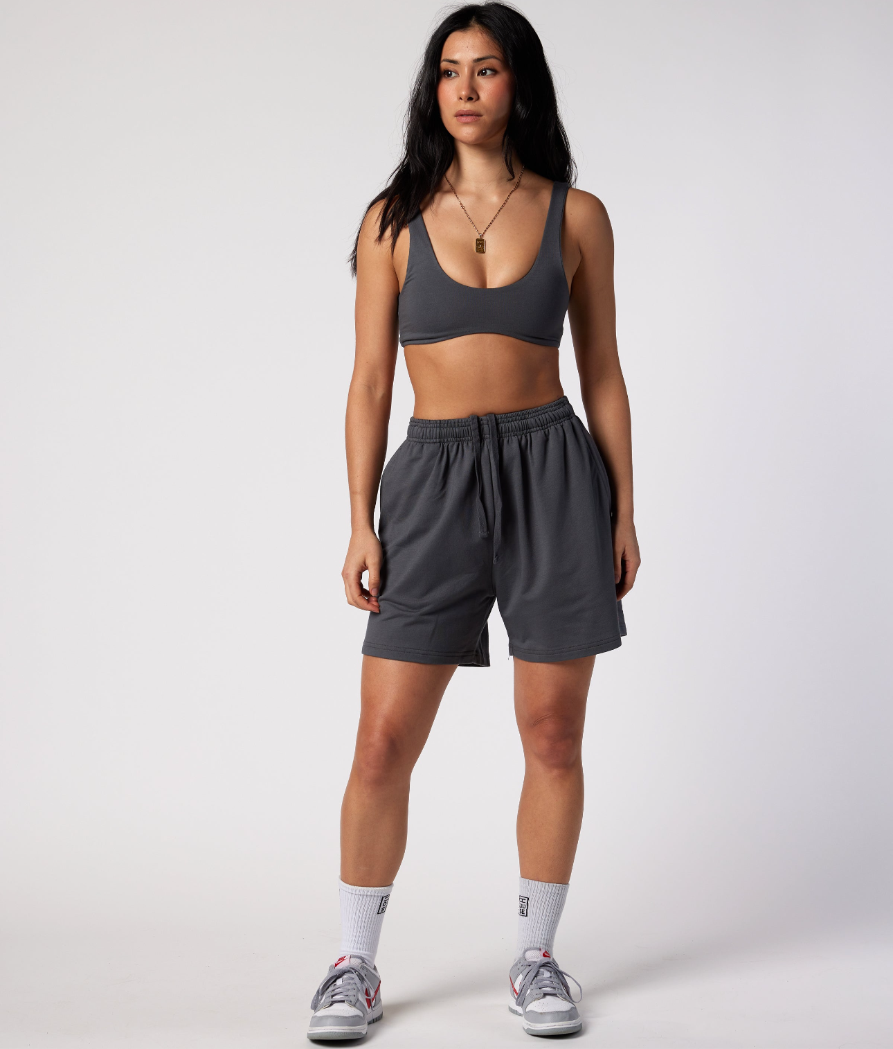 Jersey Short - Dark Grey
