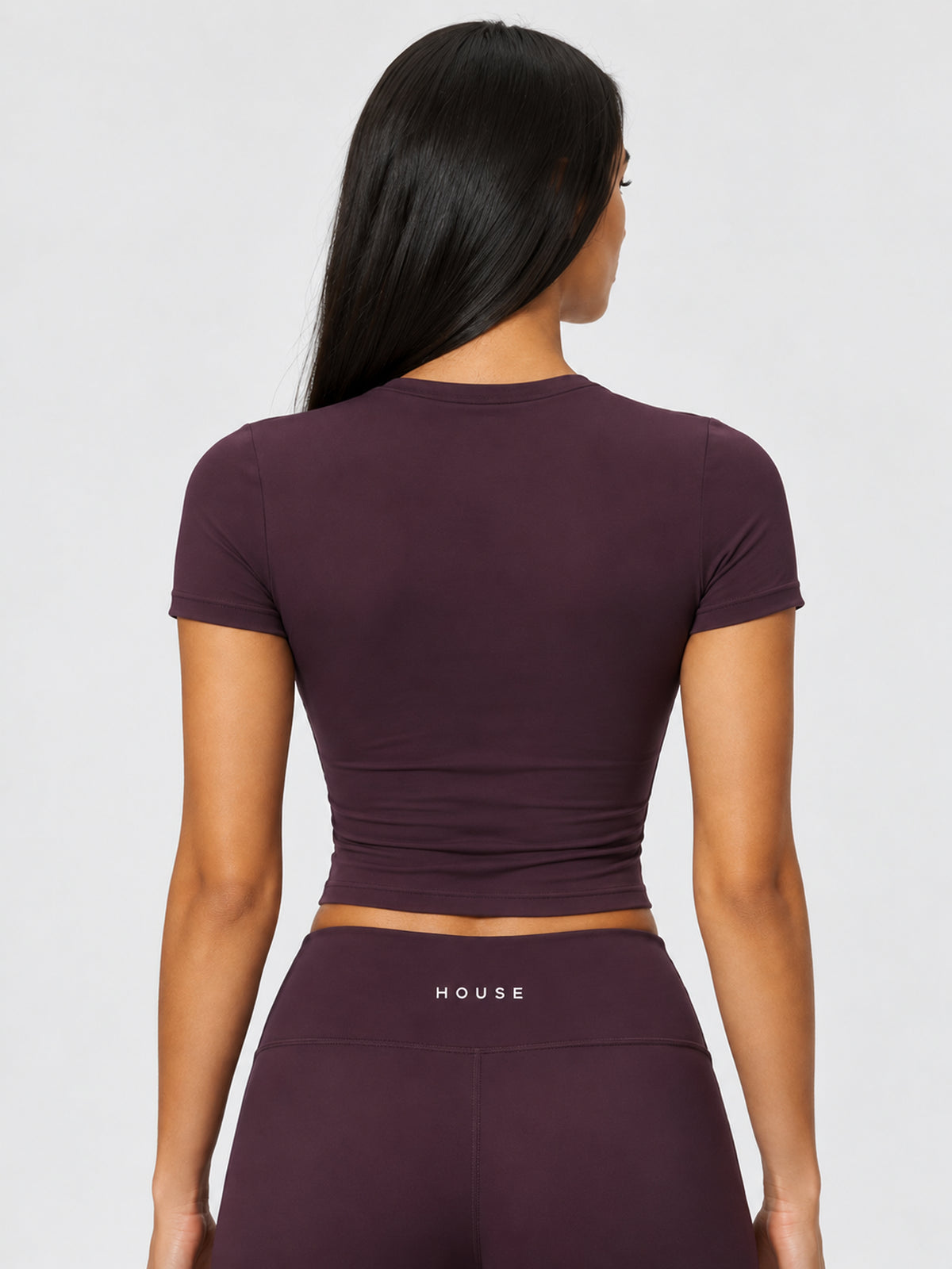 Cloud Tee - Plum