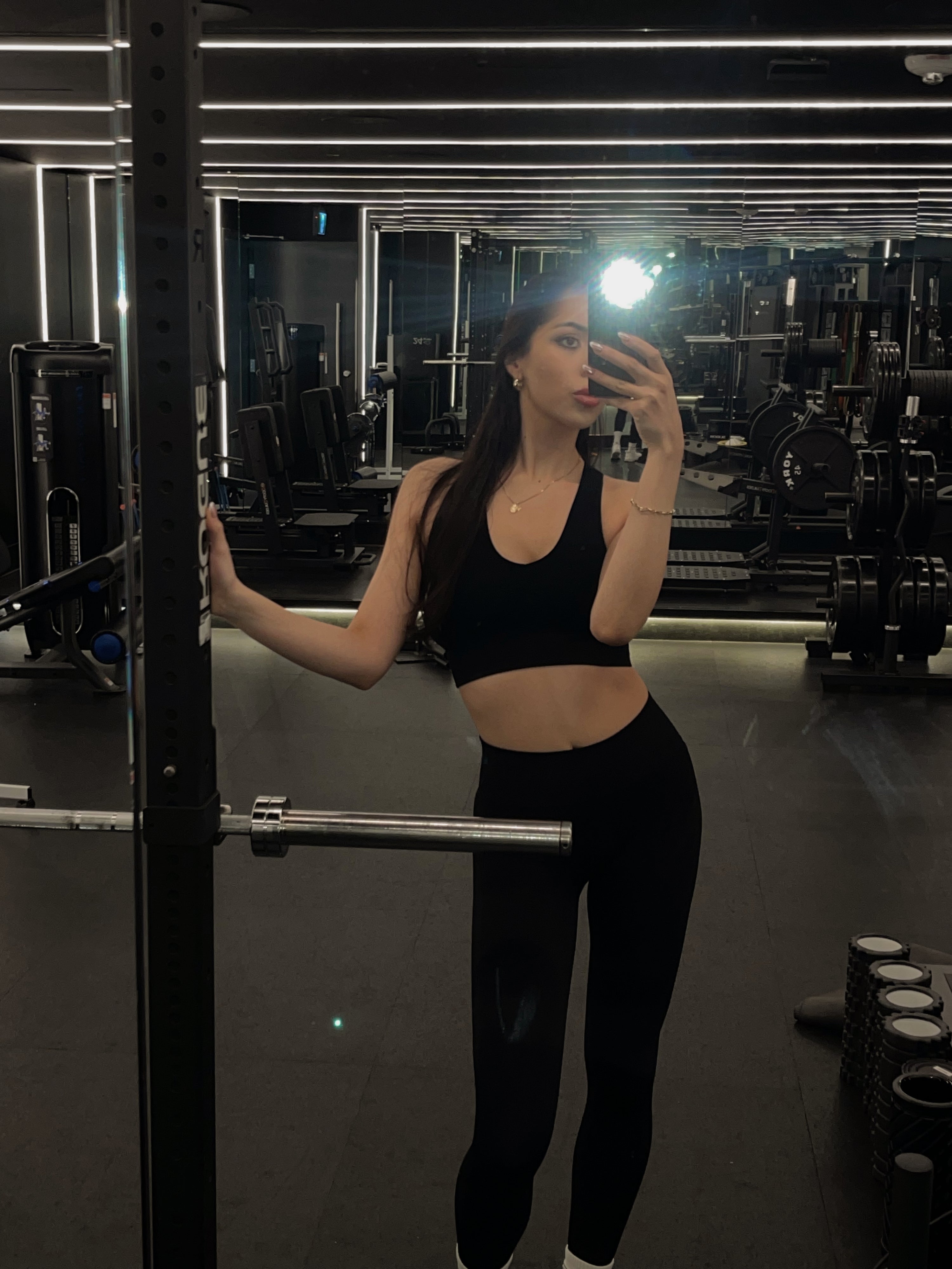 Ribbed Seamless Legging - Black