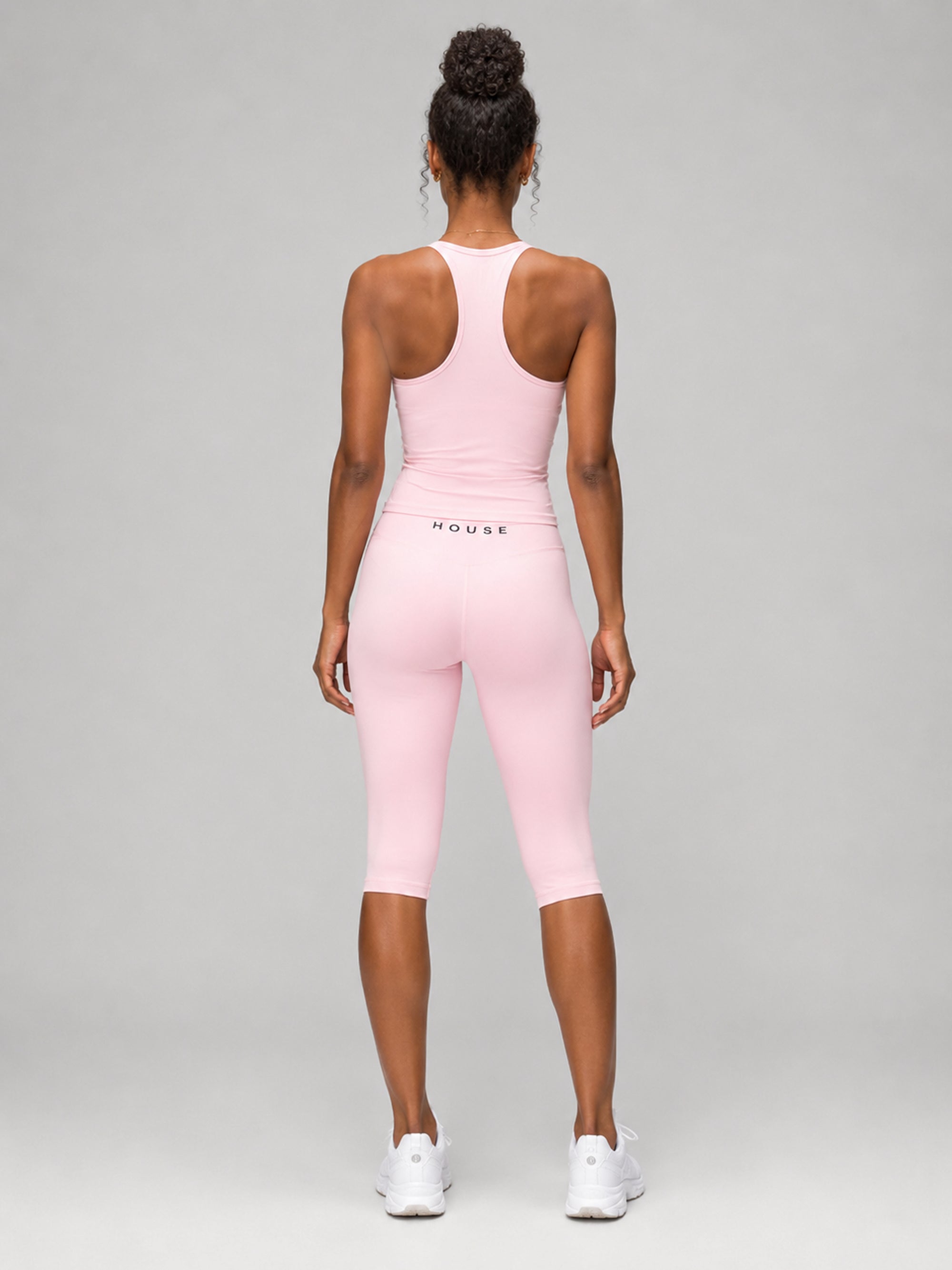 Cloud Racerback Tank - Blush
