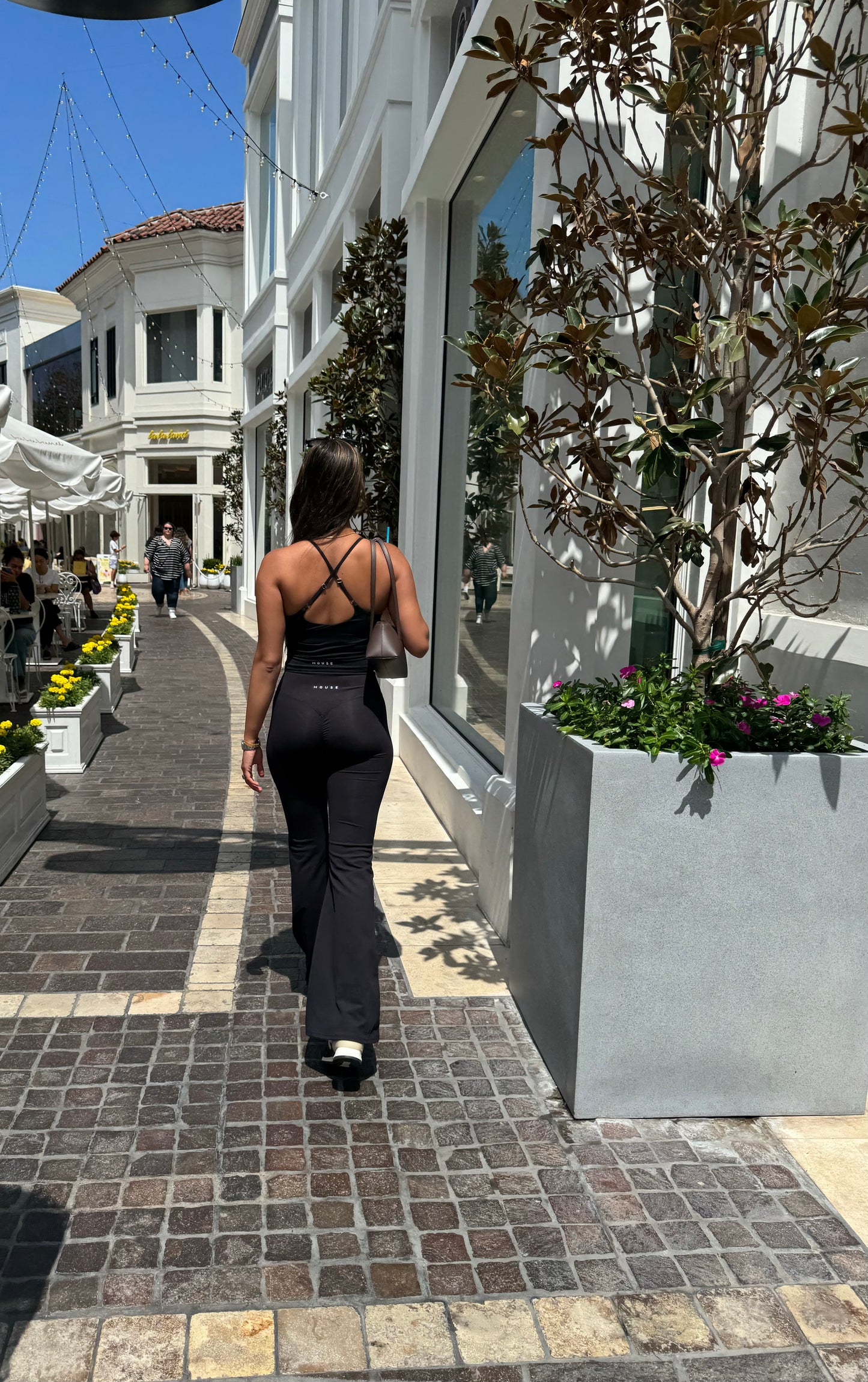 SoftCore Cross Tank - Black