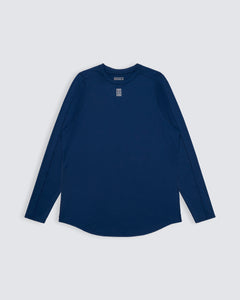 Mens navy long sleeve athletic top