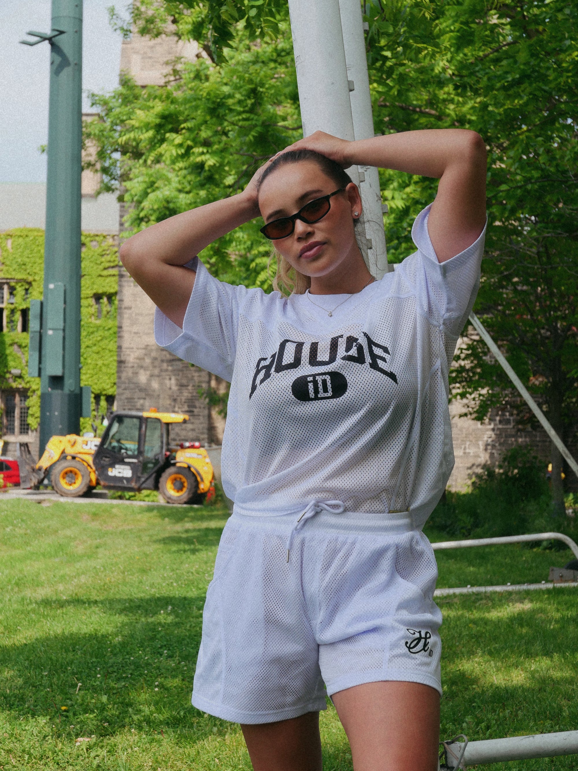Mesh Jersey - White